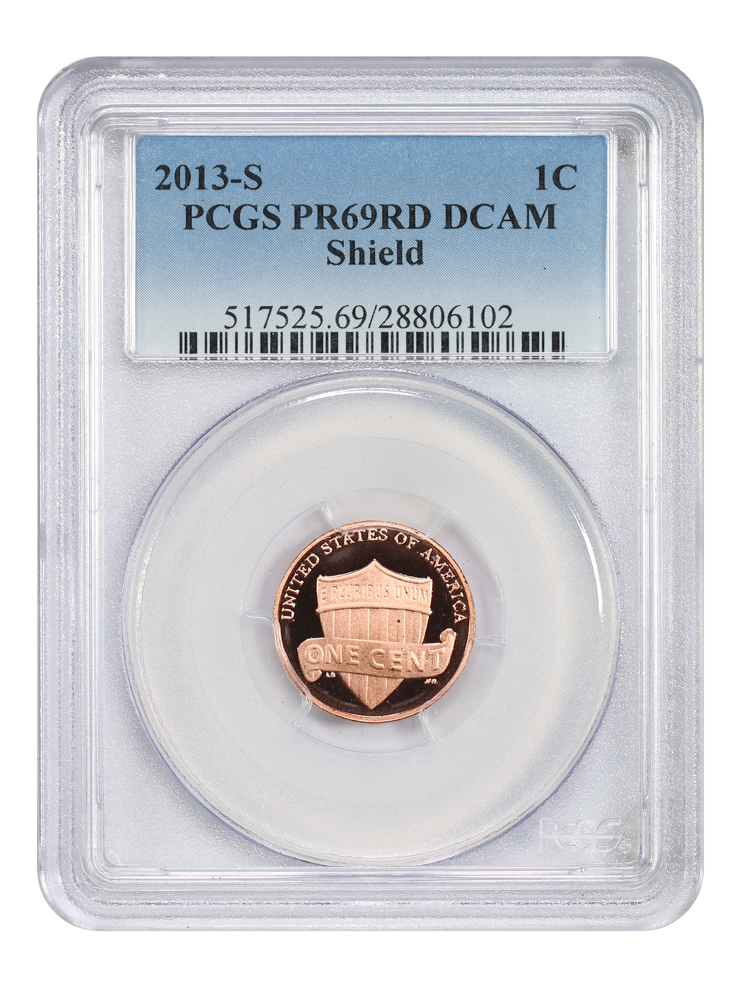 2013-S 1C Shield, DCAM