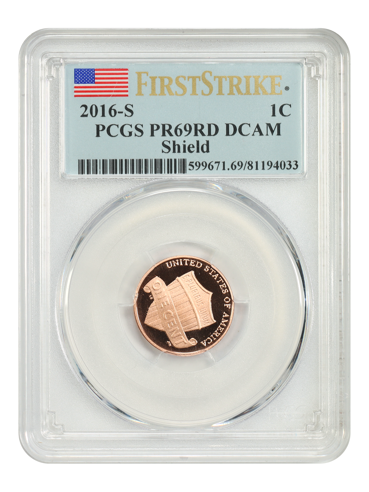 2016-S 1C Shield First Strike, DCAM