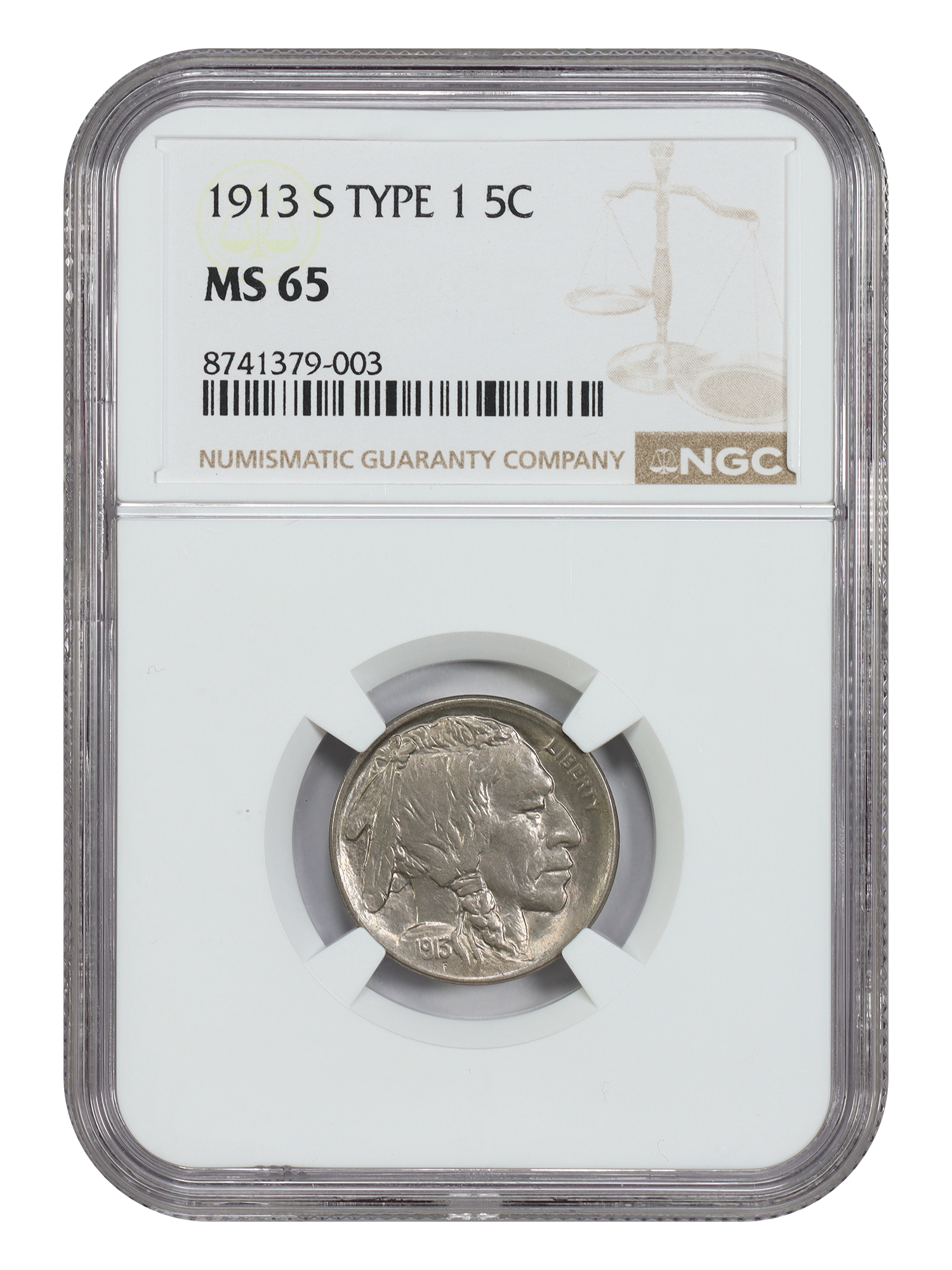 1913-S 5C Type 1