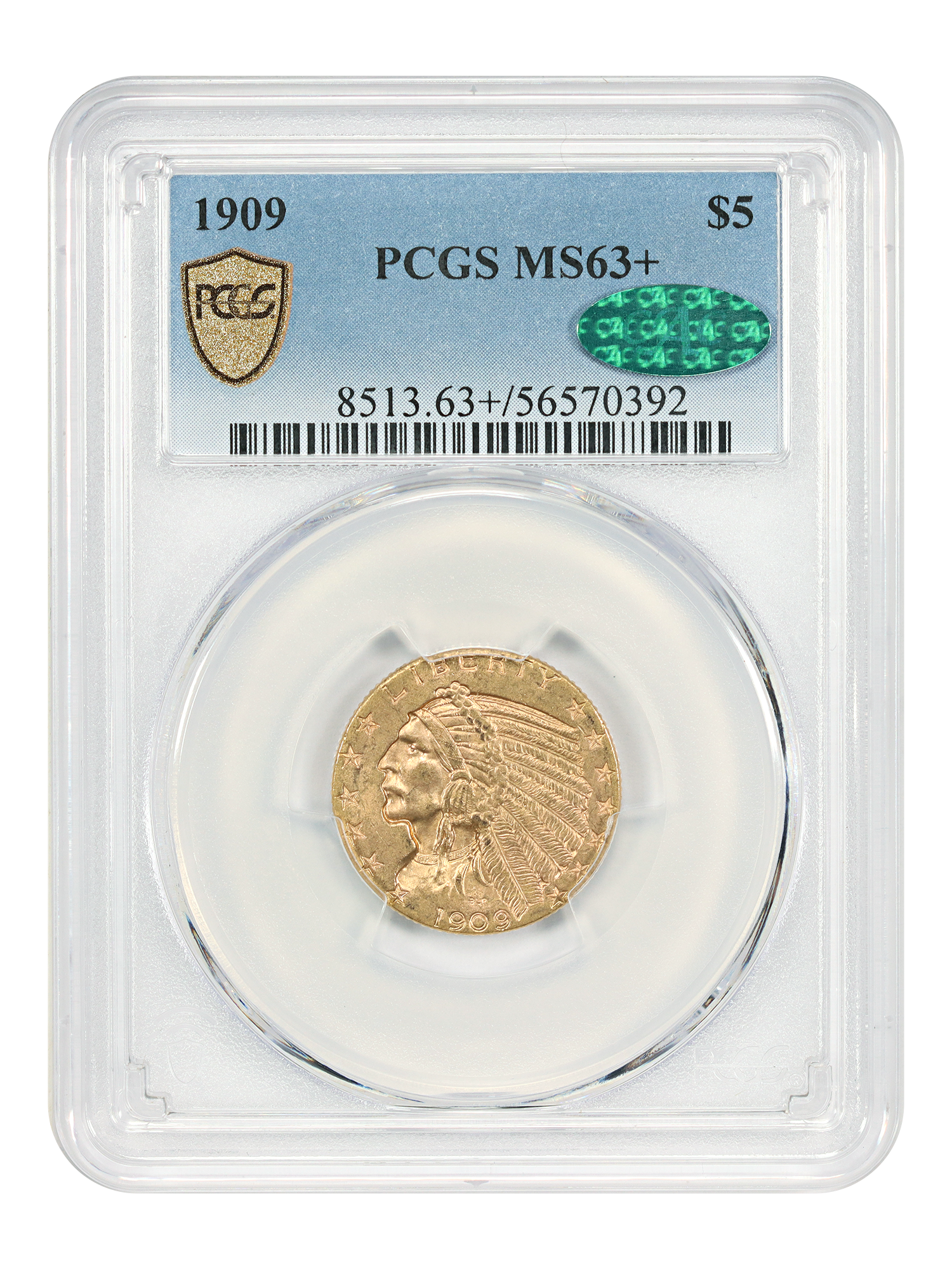 1909 $5