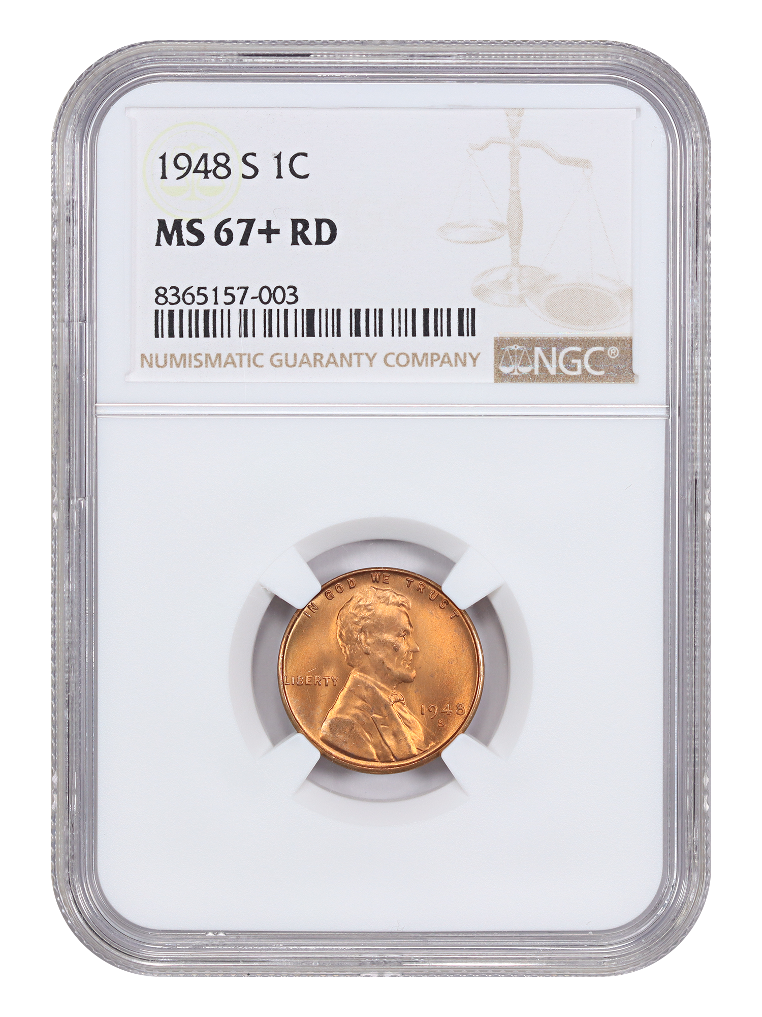 1948-S 1C, RD