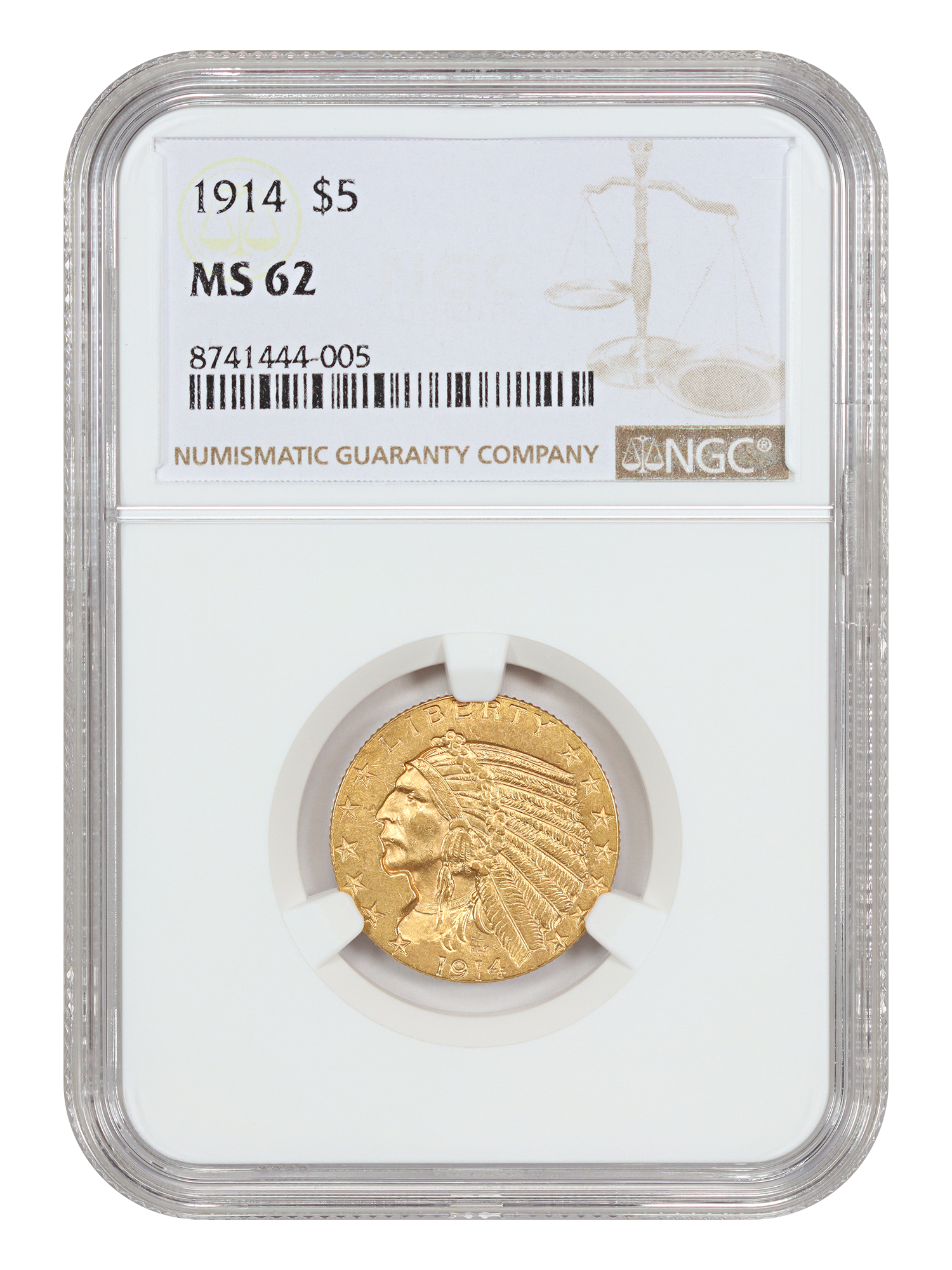 1914 $5