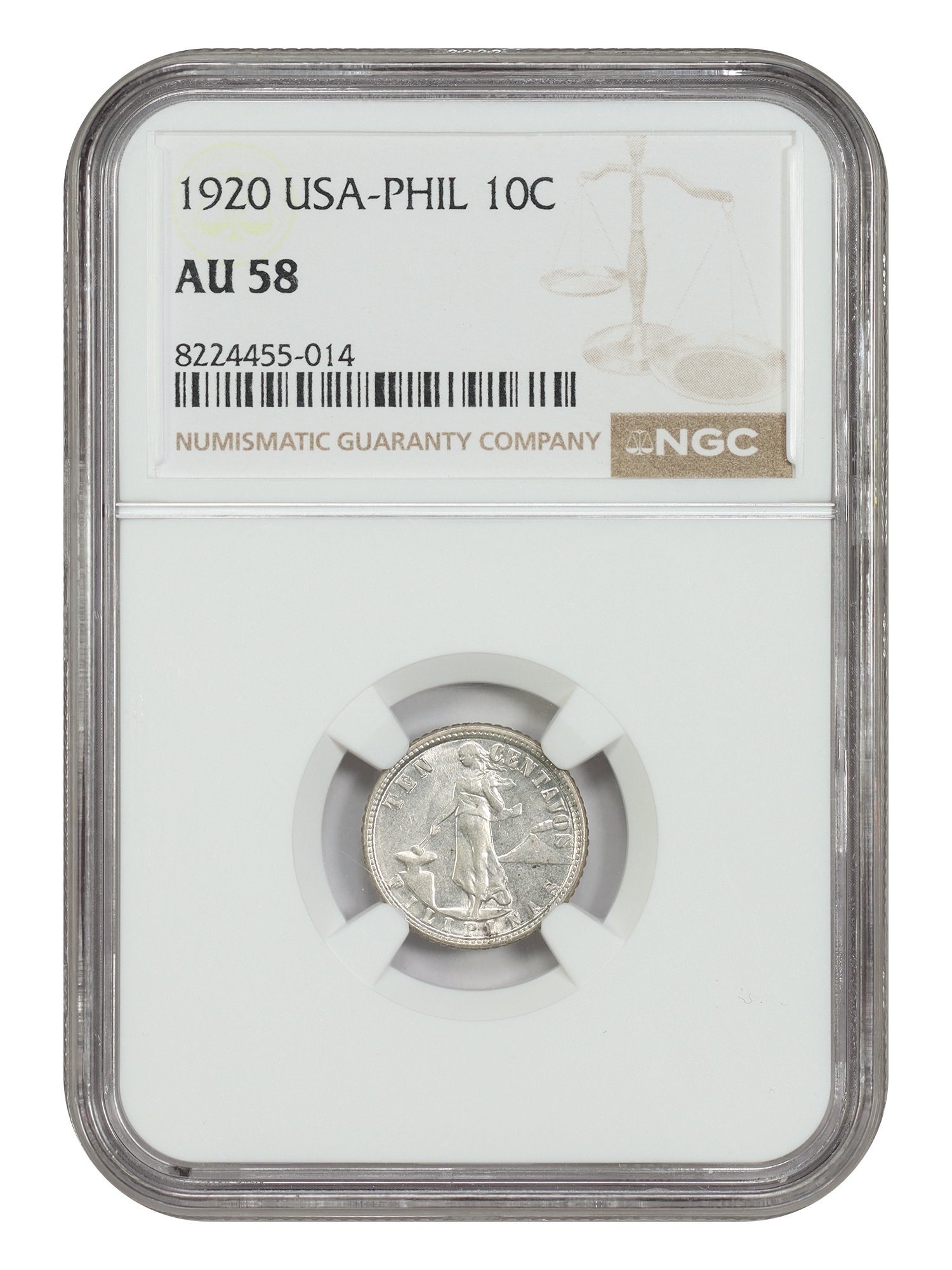 U.S. Philippines: 1920 10C