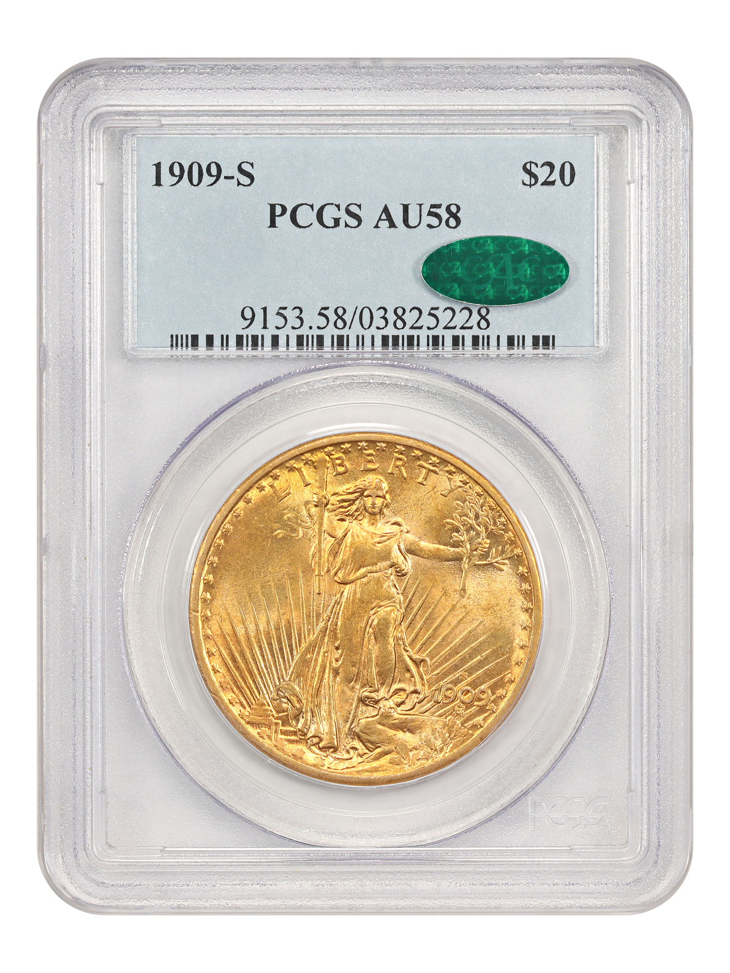1909-S $20