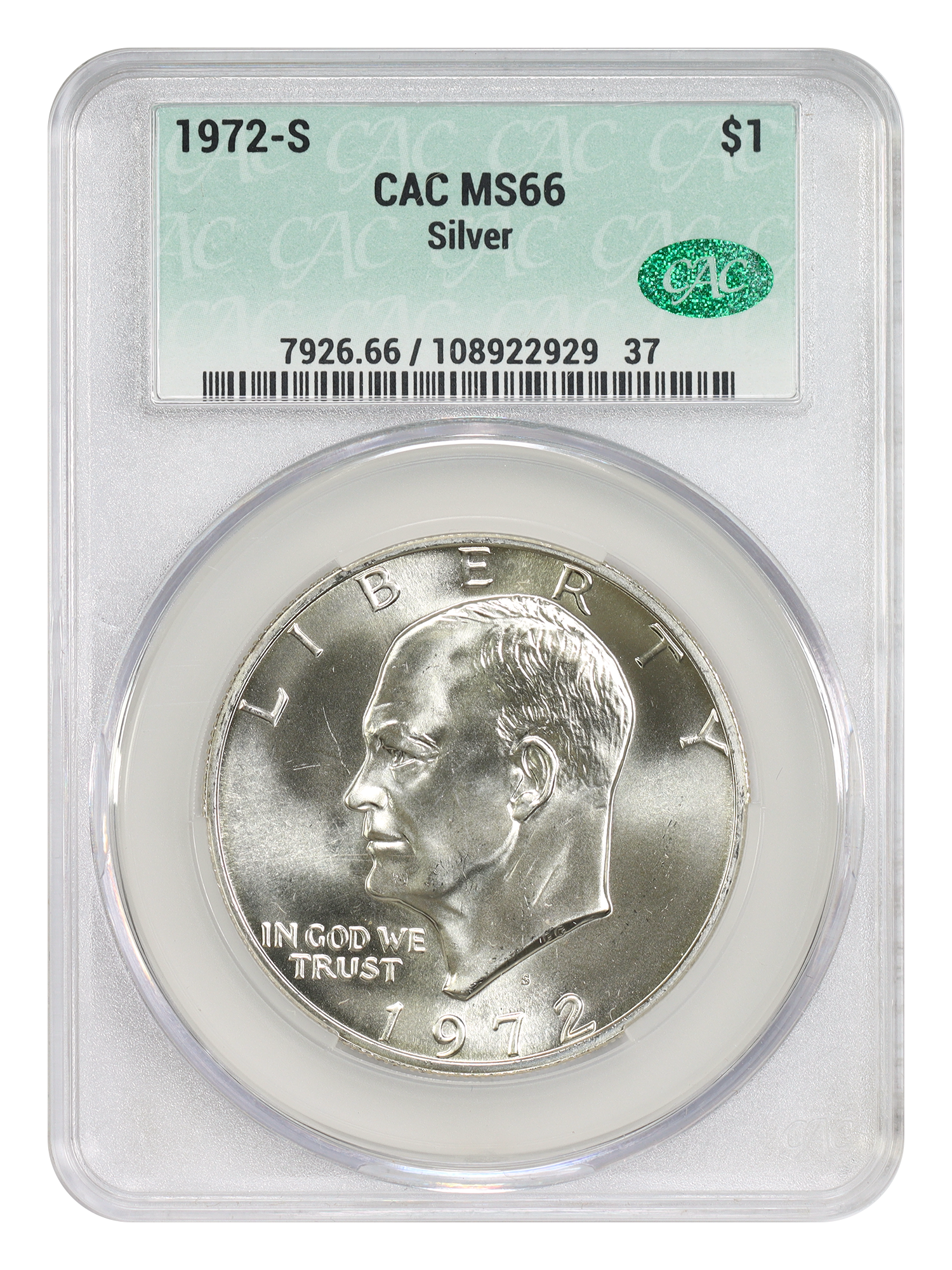 1972-S $1 Silver