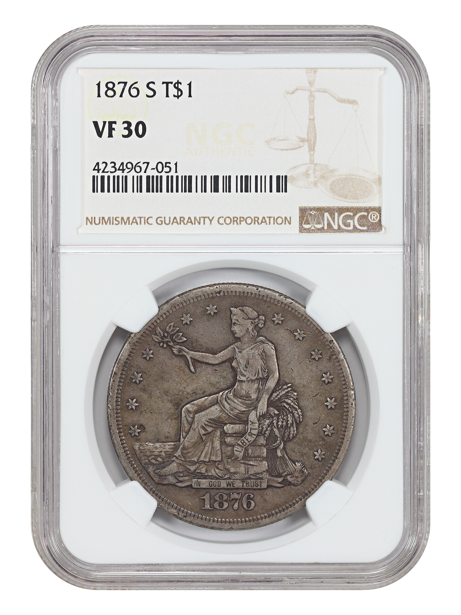 1876-S T$1