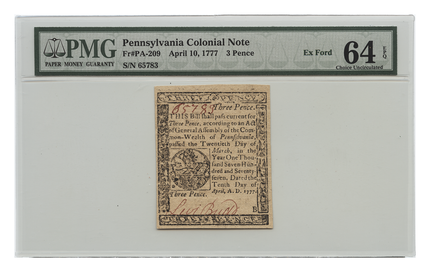 10-Apr - 3 Pence