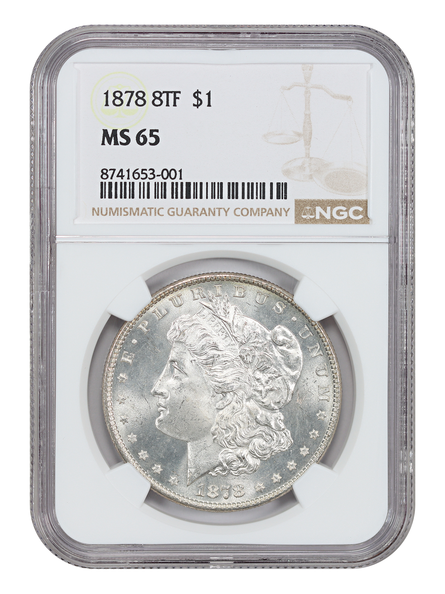 1878 8TF $1