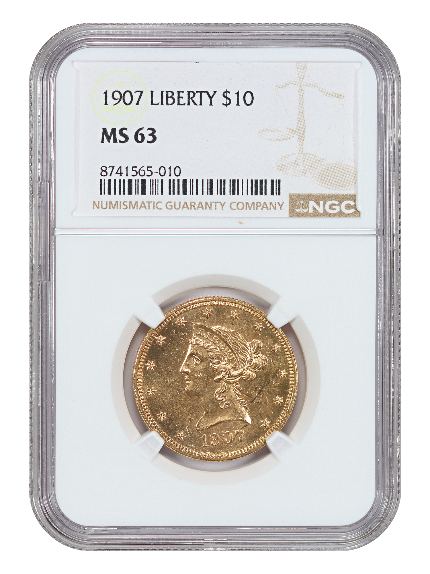 1907 $10 Liberty