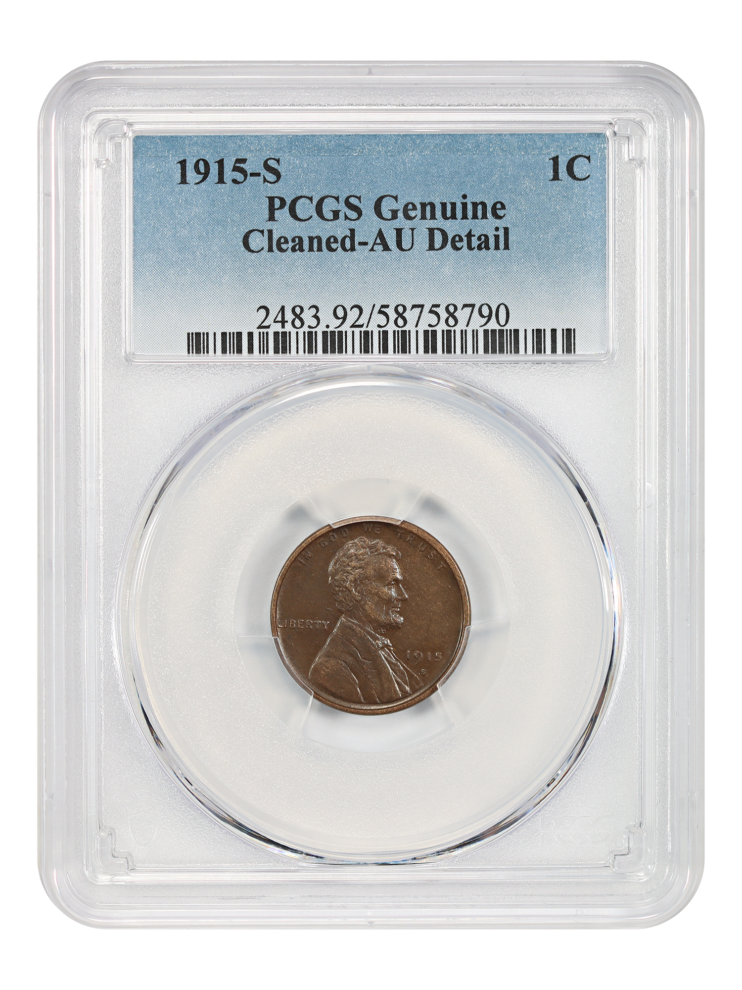 1915-S 1C, BN