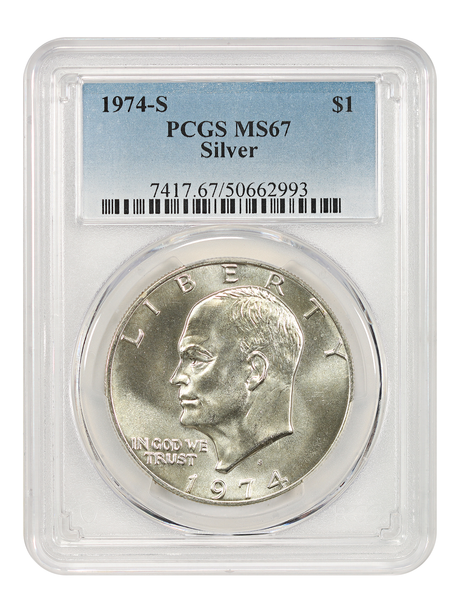 1974-S $1 Silver