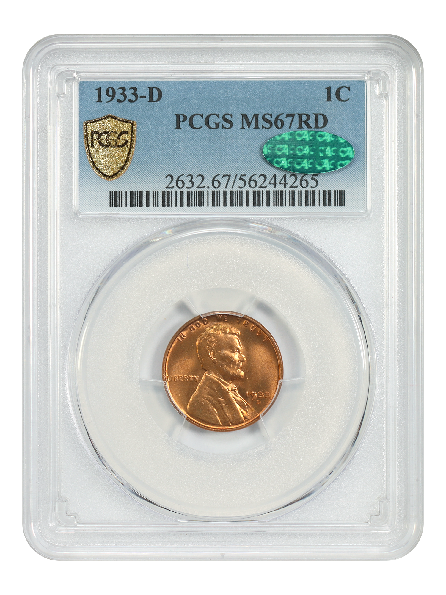 1933-D 1C, RD