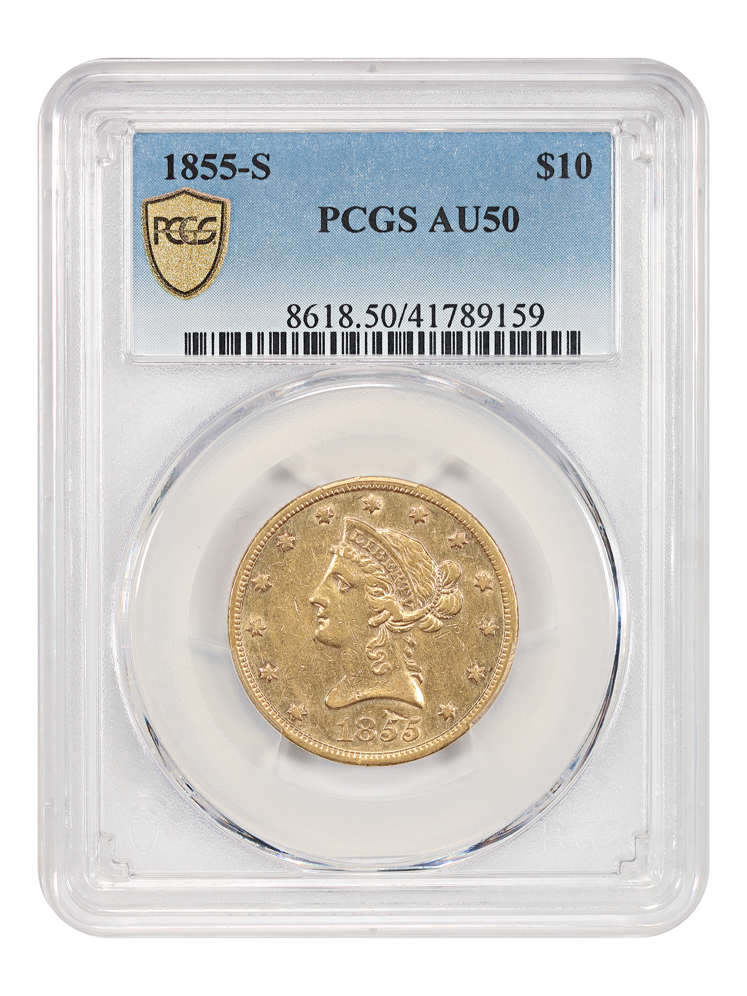 1855-S $10