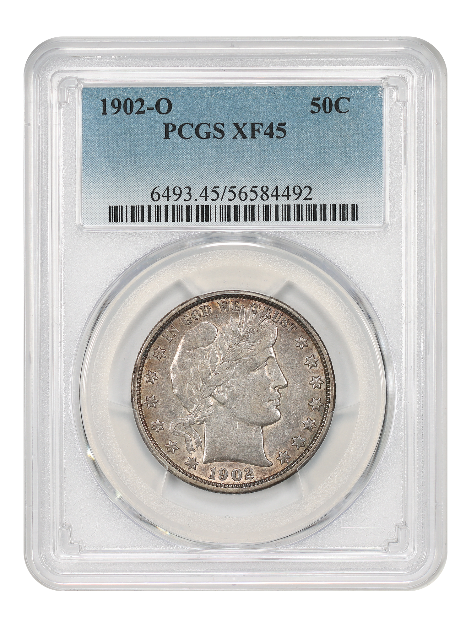 1902-O 50C PCGS XF45