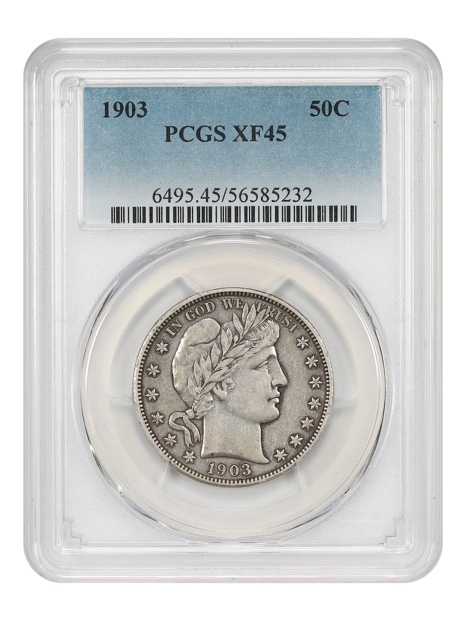1903 50C PCGS XF45