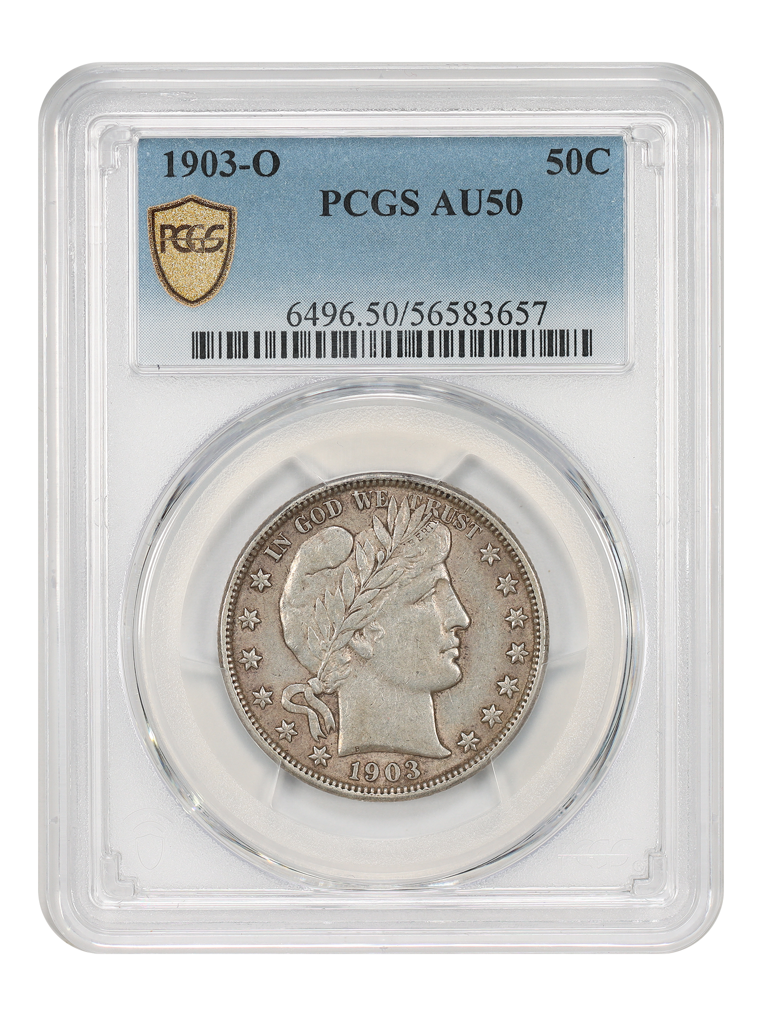 1903-O 50C PCGS AU50