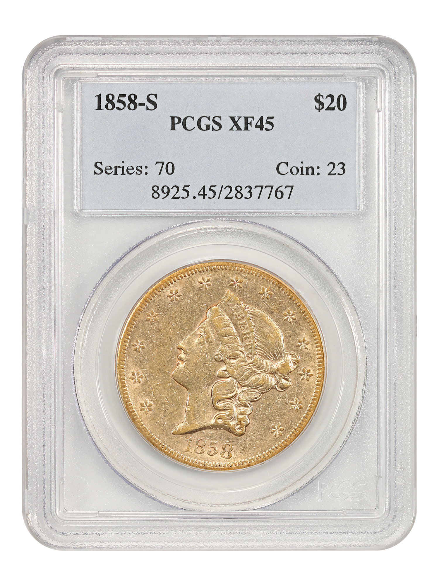 1858-S $20