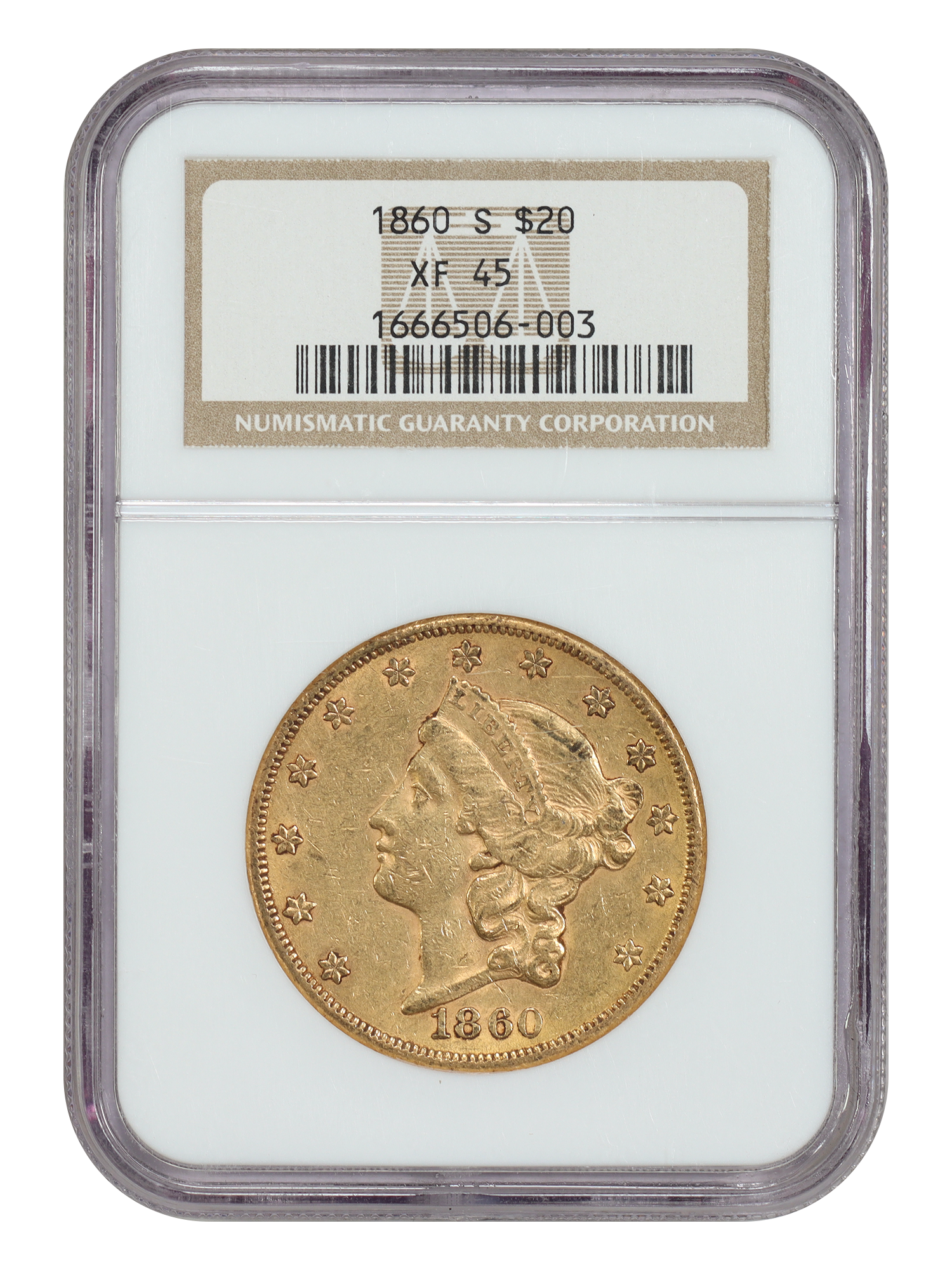 1860-S $20