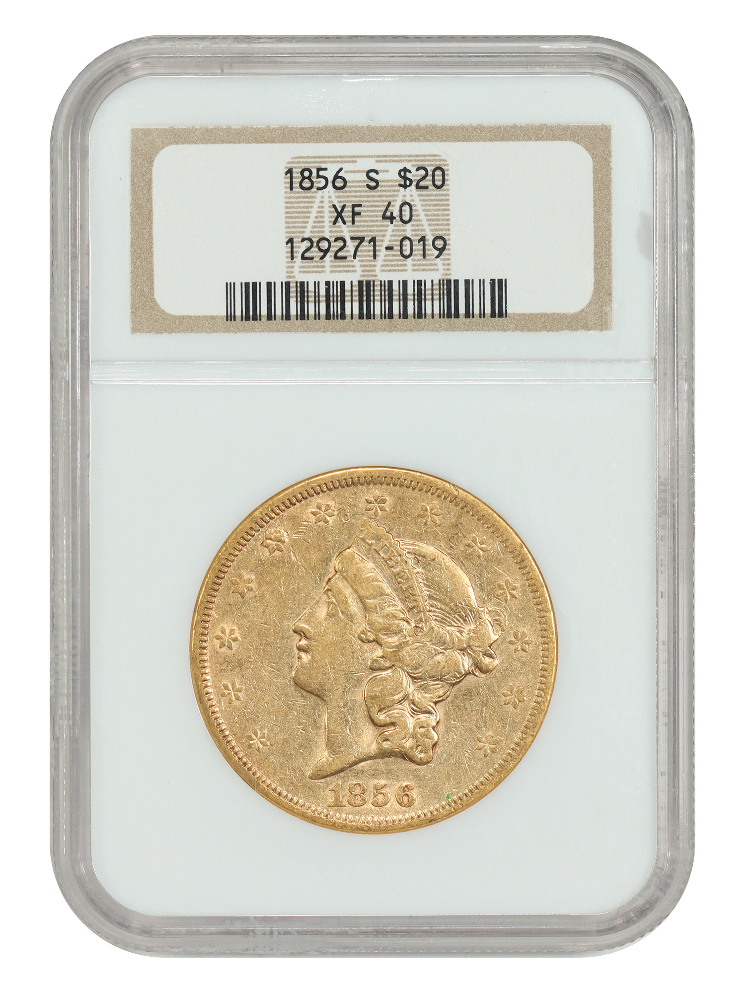 1856-S $20
