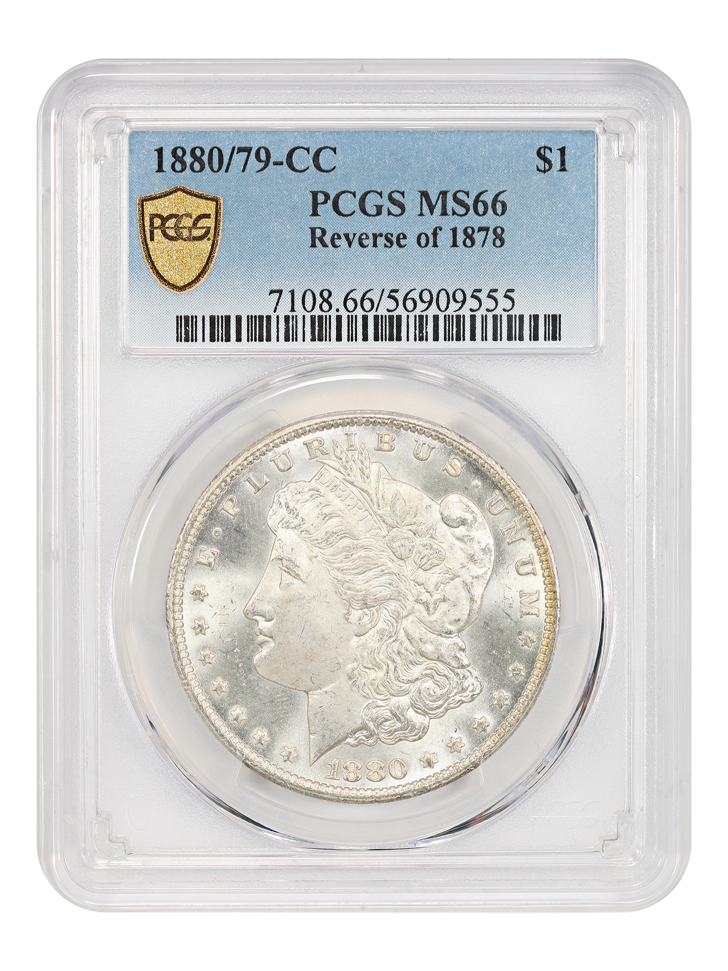 1880/79-CC $1 Reverse of 1878