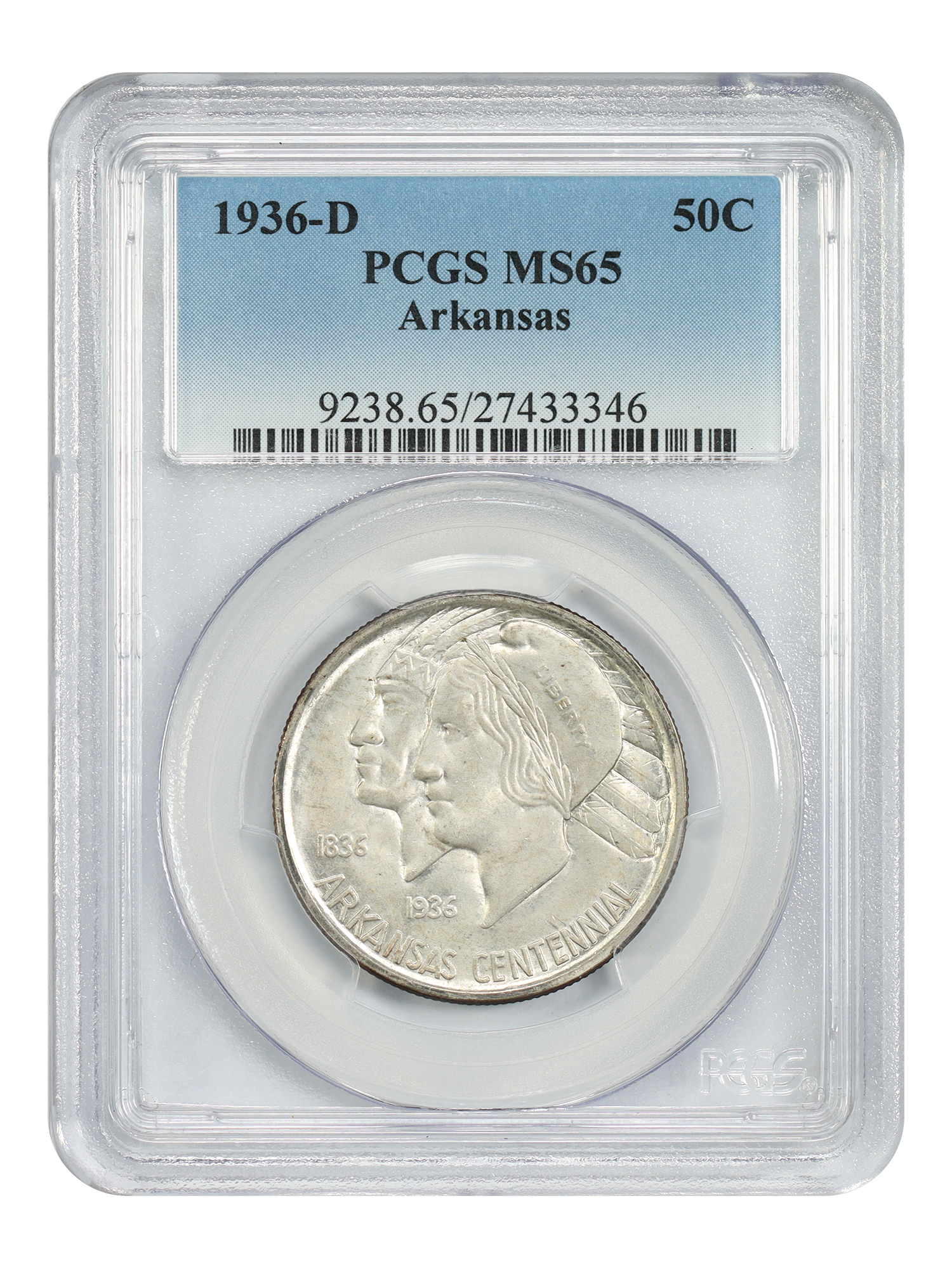 1936-D 50C Arkansas