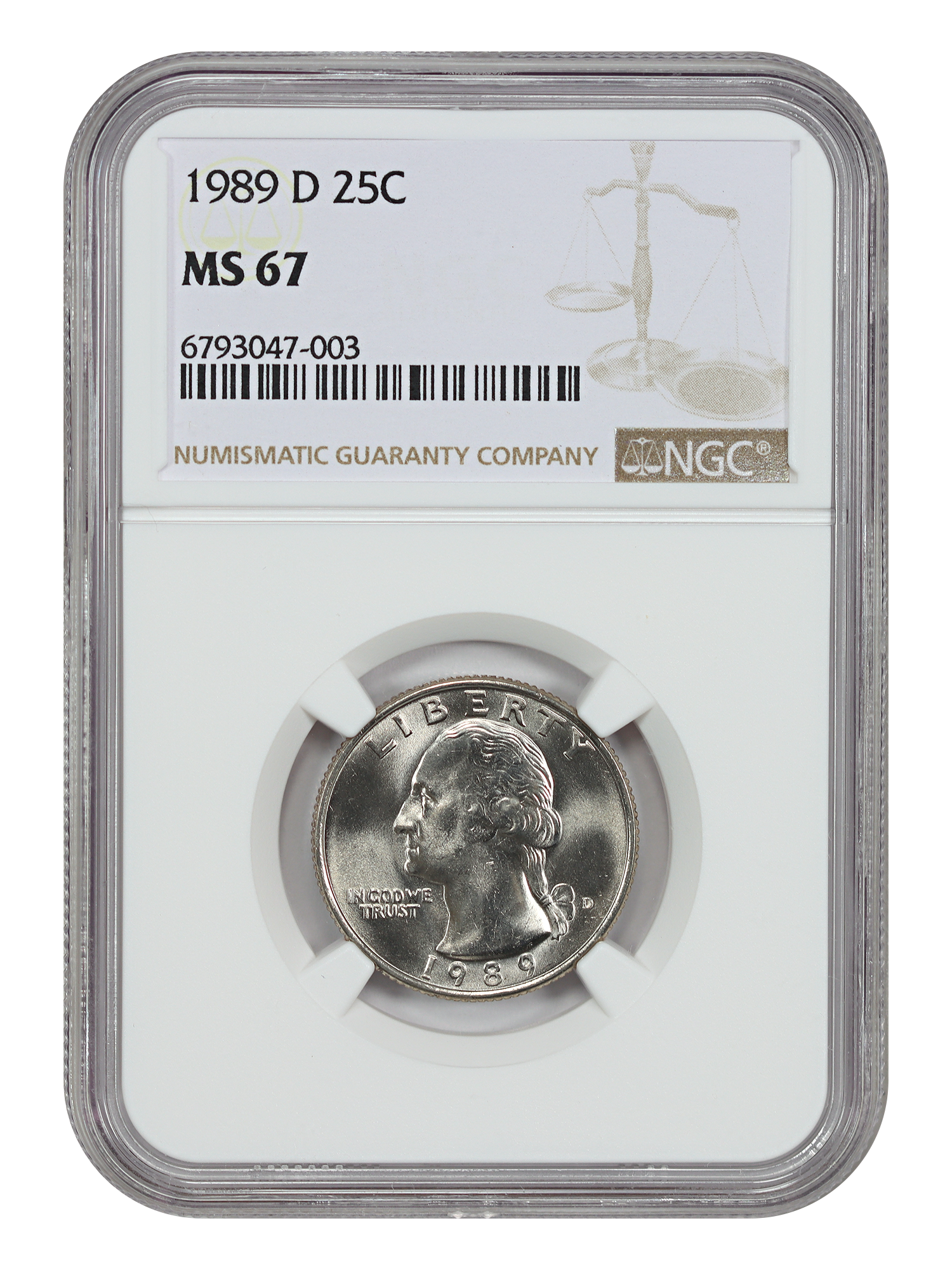 1989-D 25C