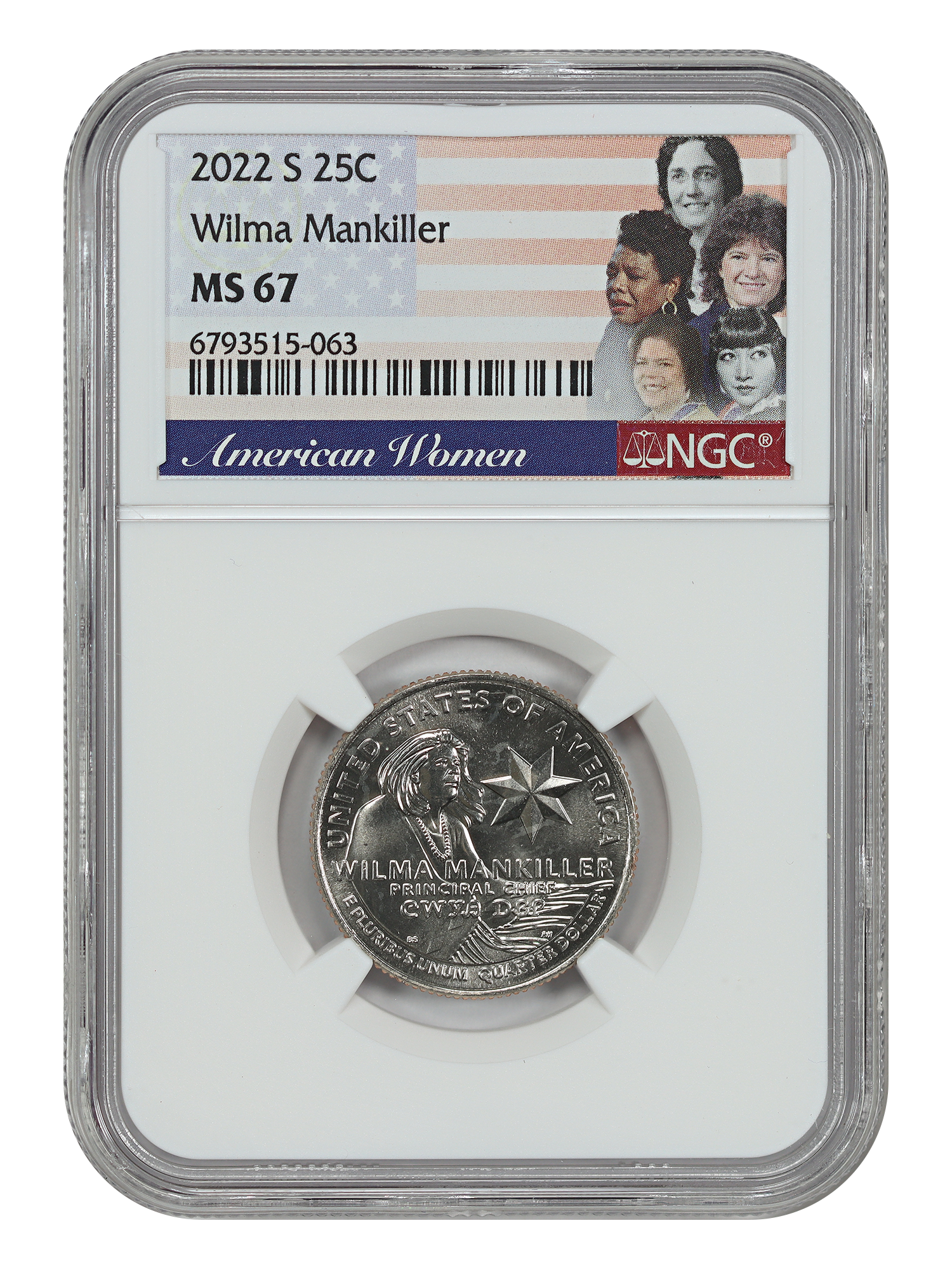 2022-S 25C Wilma Mankiller