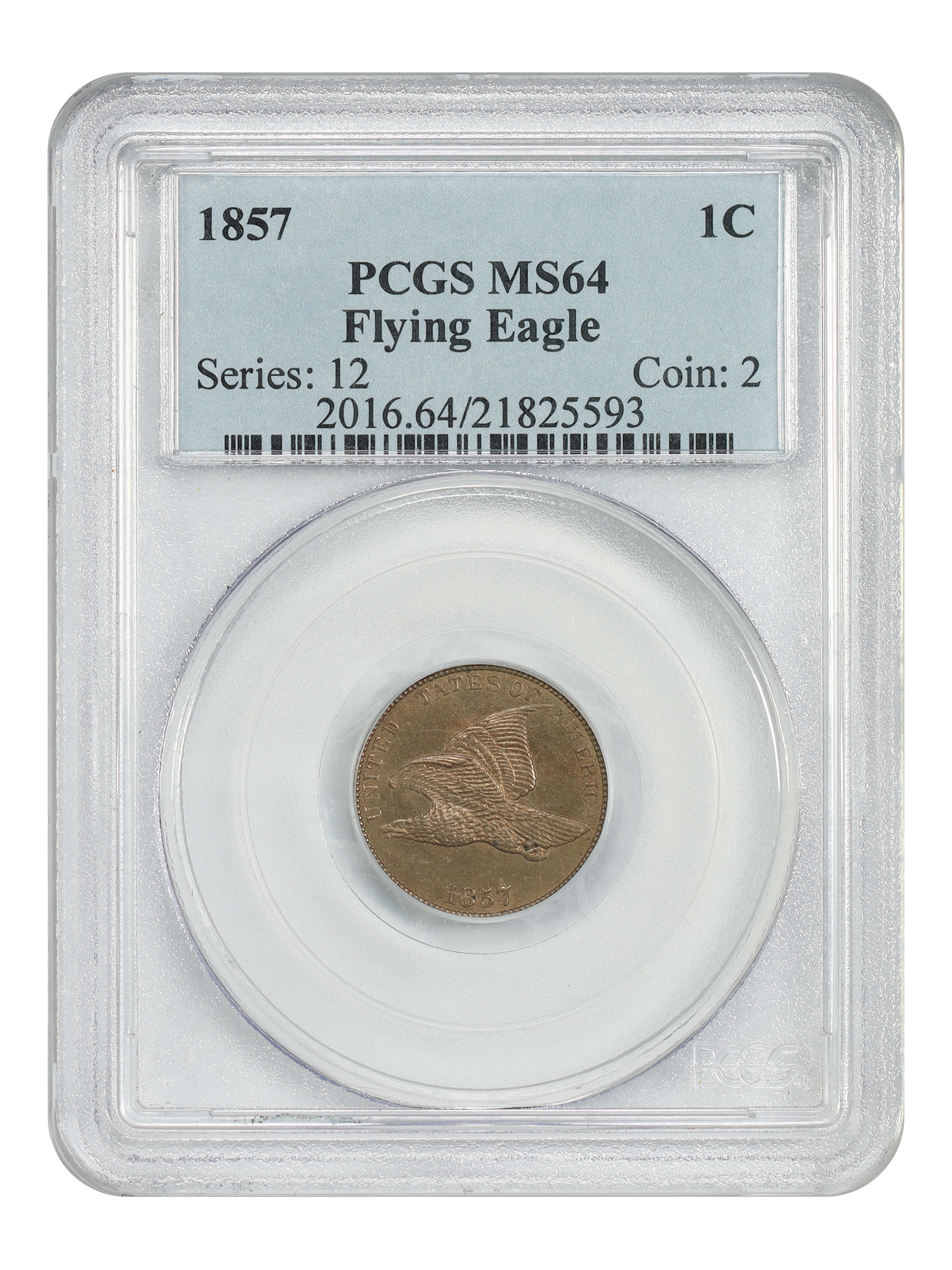 1857 1C Flying Eagle