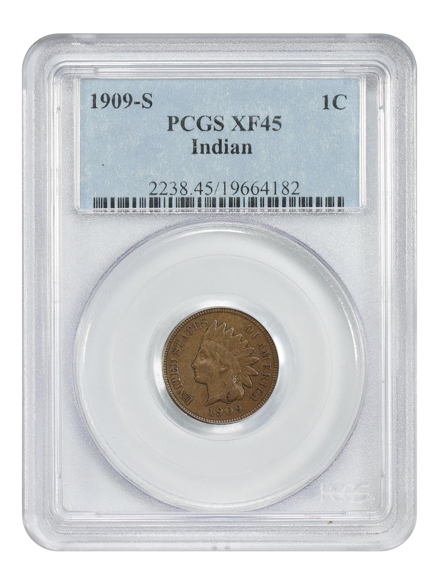 1909-S 1C Indian, BN
