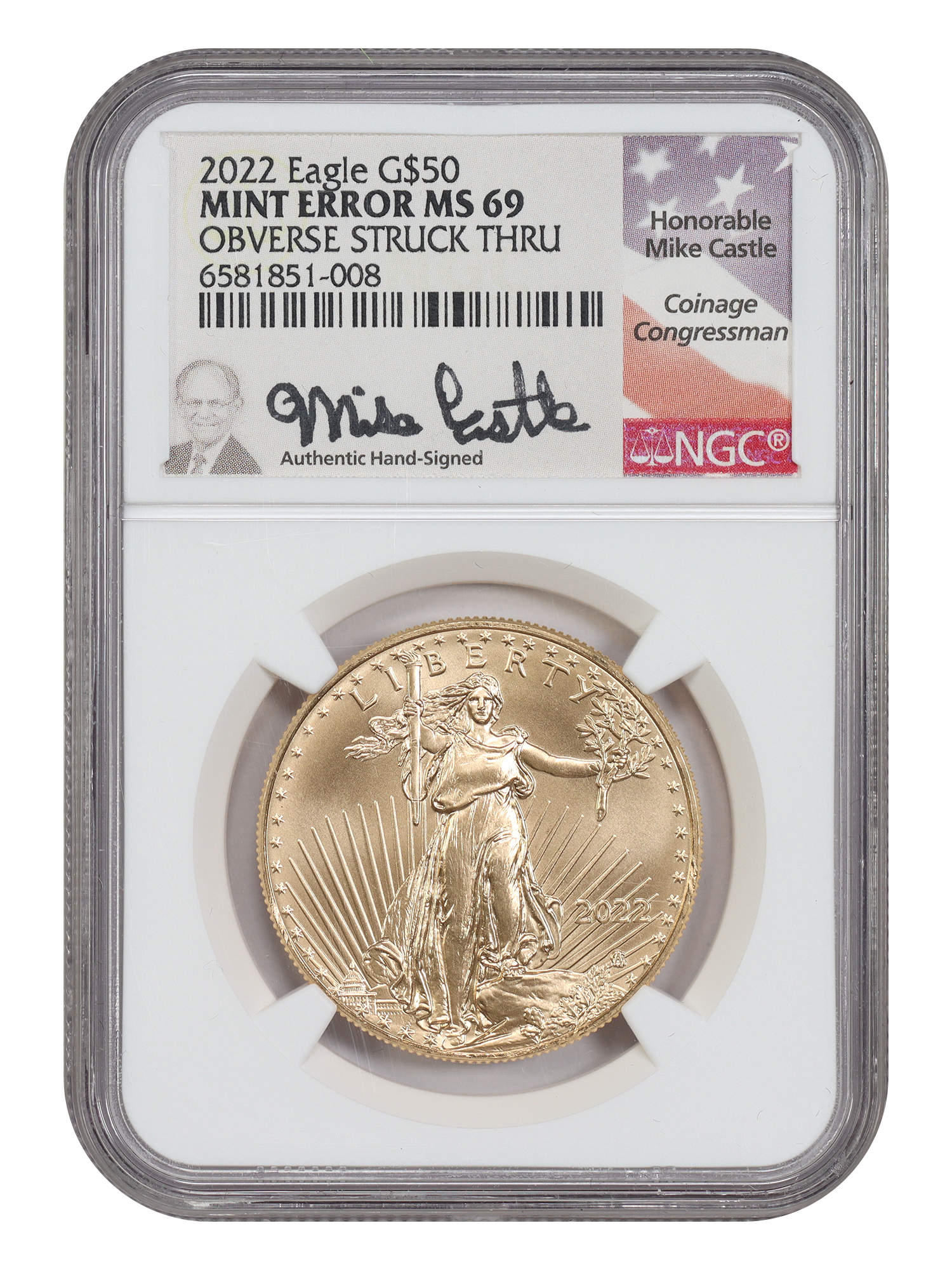 2022 $50 Gold Eagle