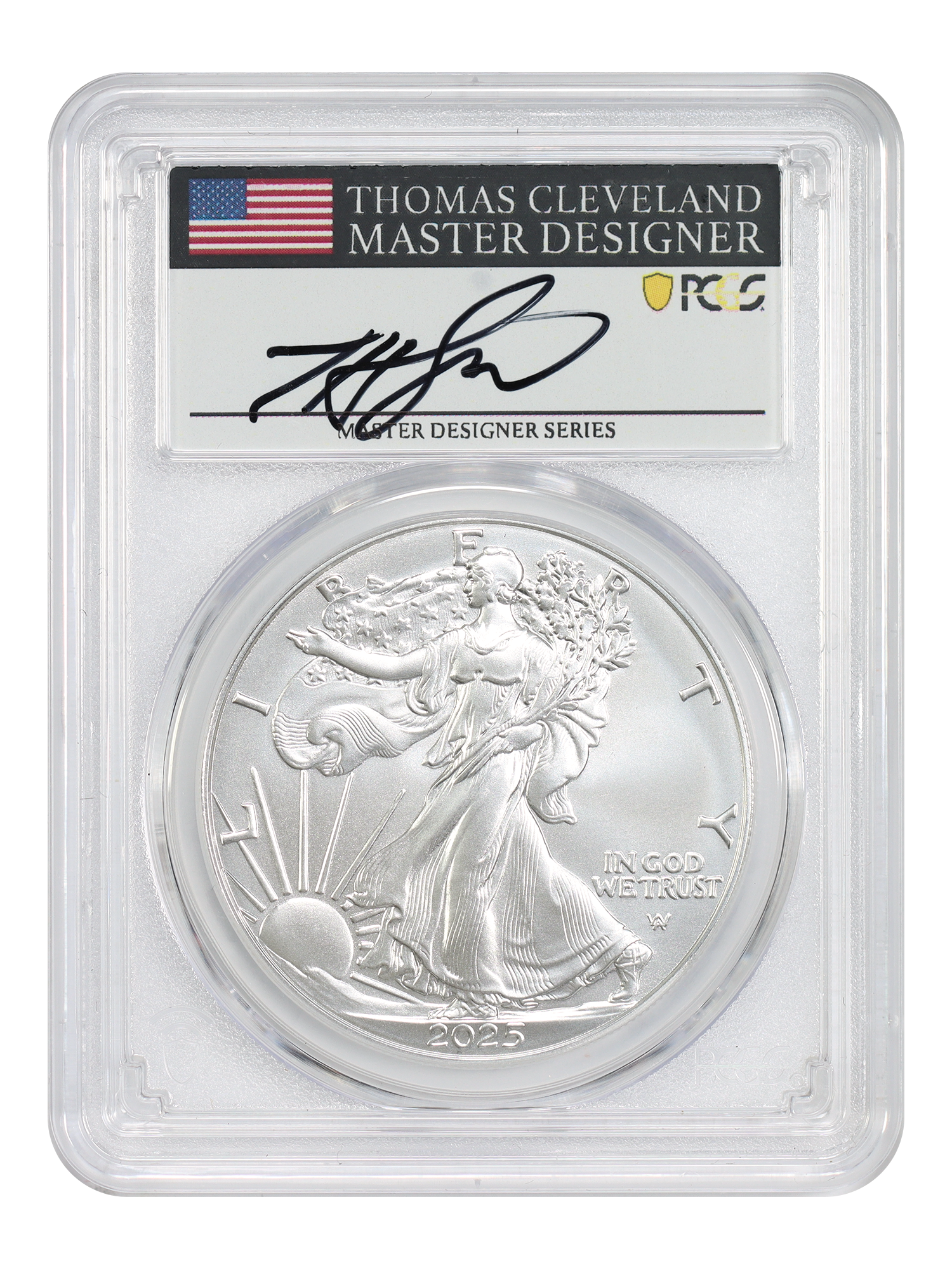 2025-W $1 Burnished Silver Eagle