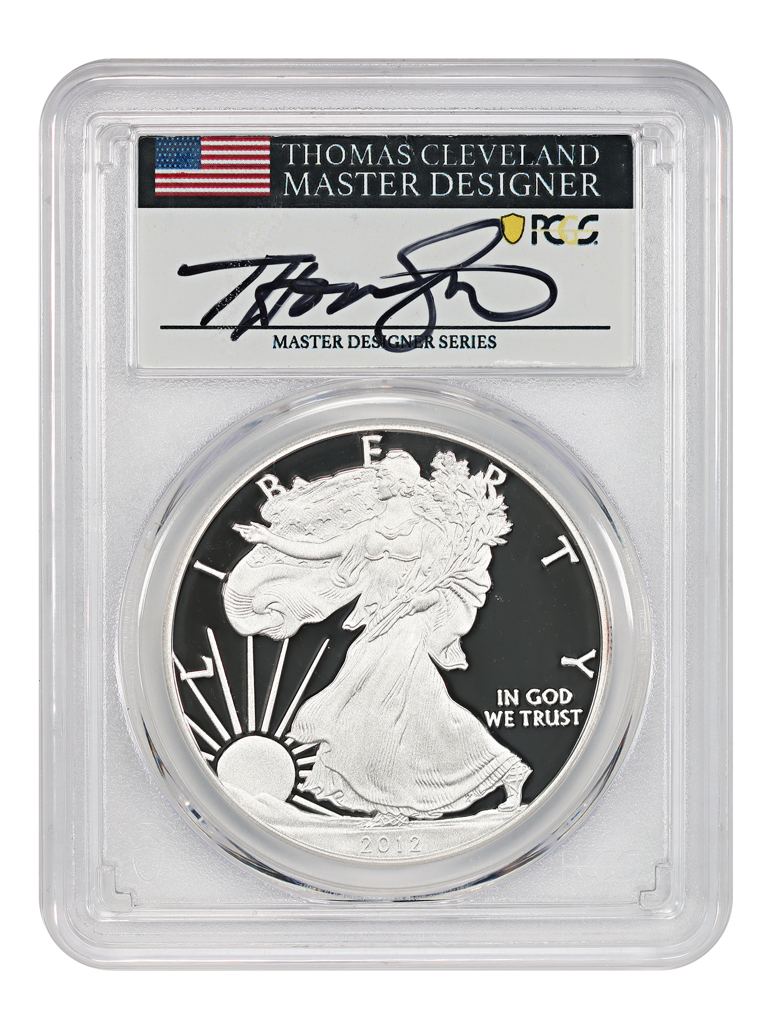 2012-W $1 Silver Eagle, DCAM