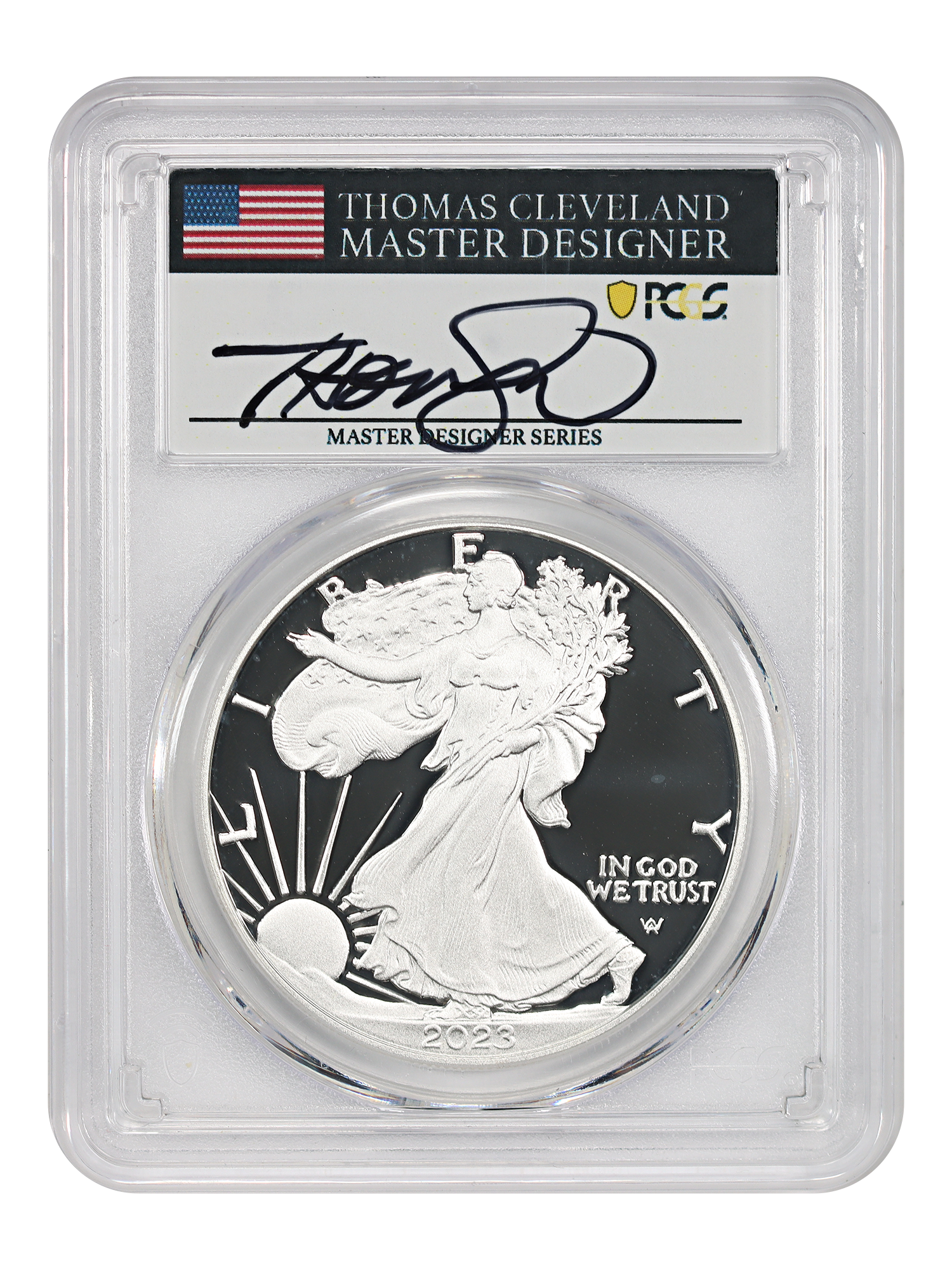 2023-W $1 Silver Eagle, DCAM