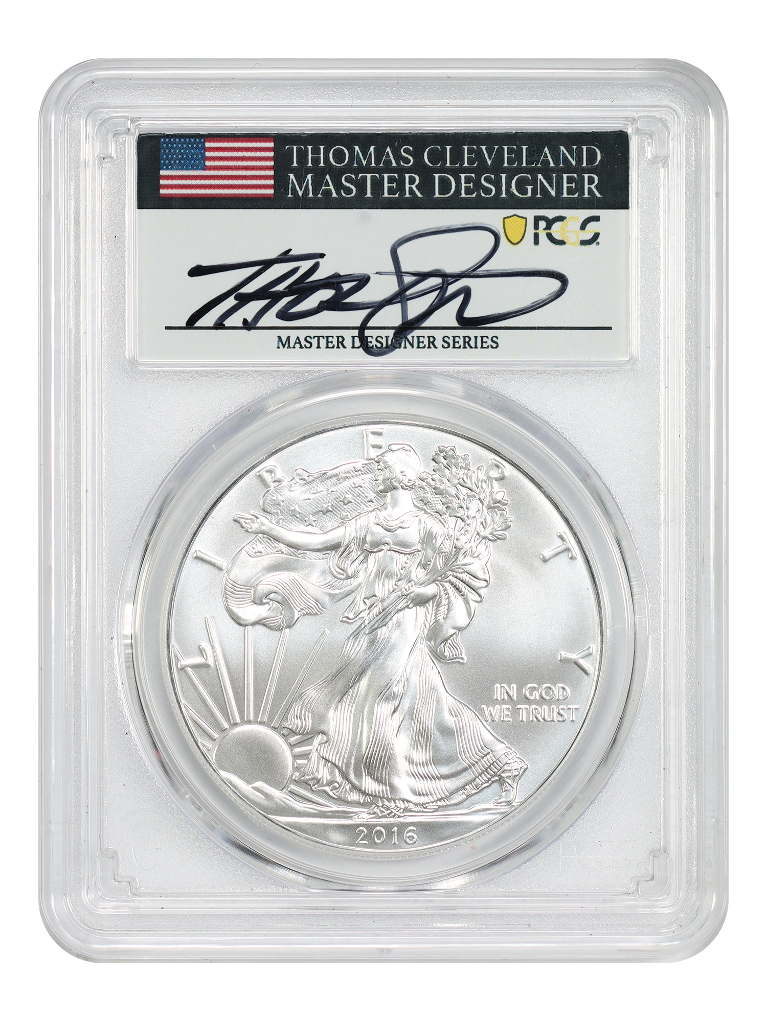 2016 $1 Silver Eagle 30th Anniversary