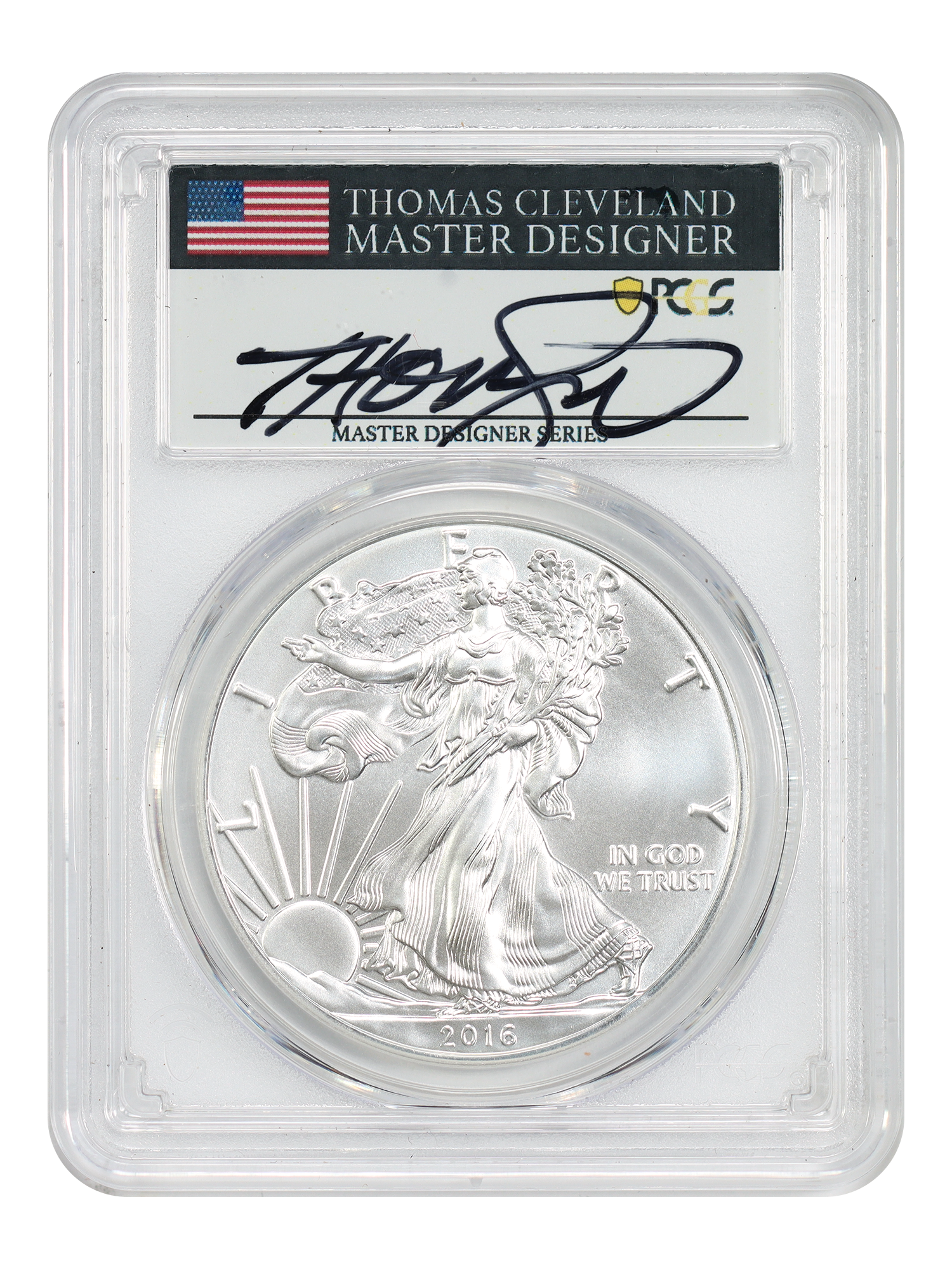 2016 $1 Silver Eagle 30th Anniversary