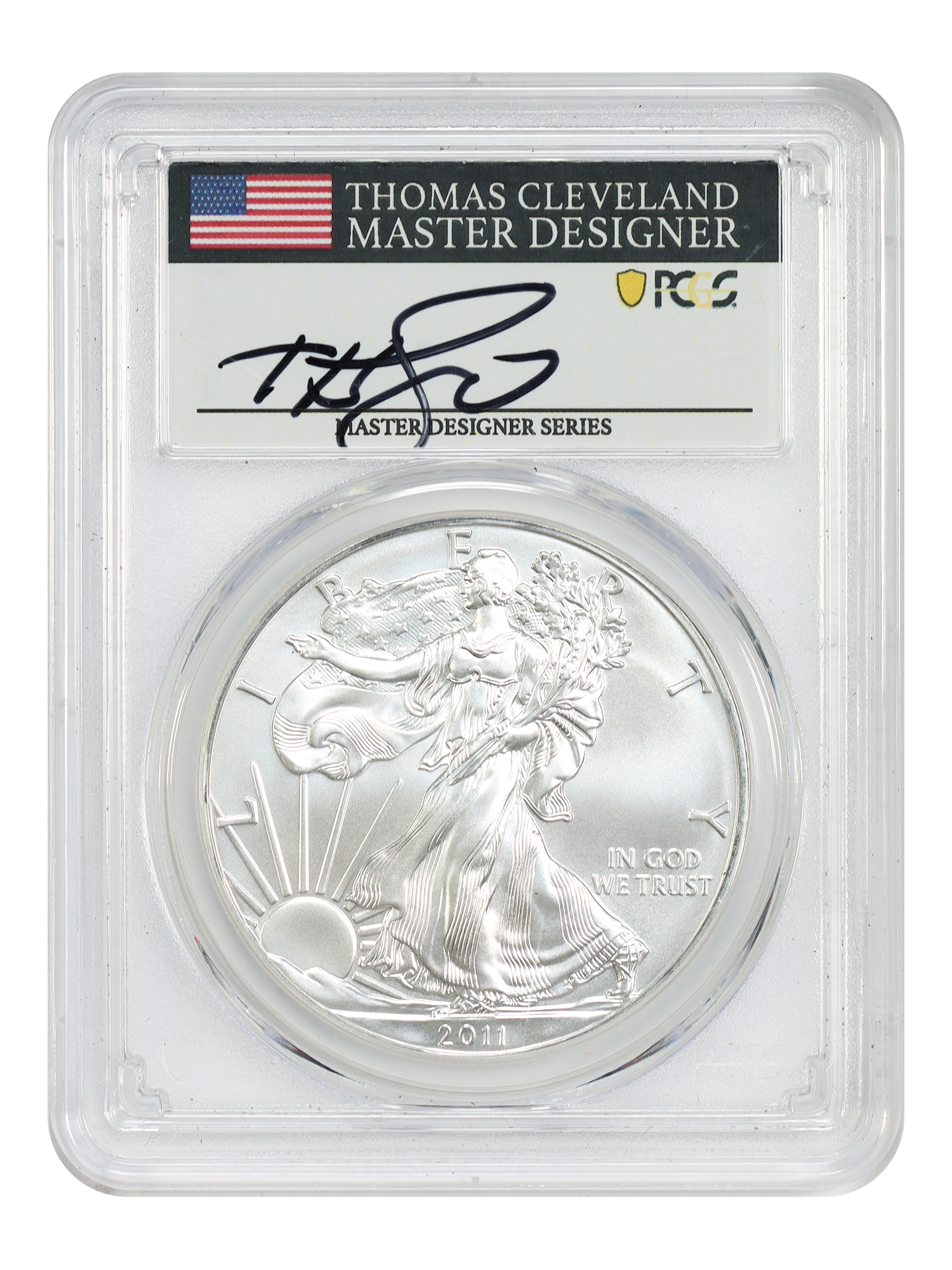 2011 $1 Silver Eagle 25th Anniversary