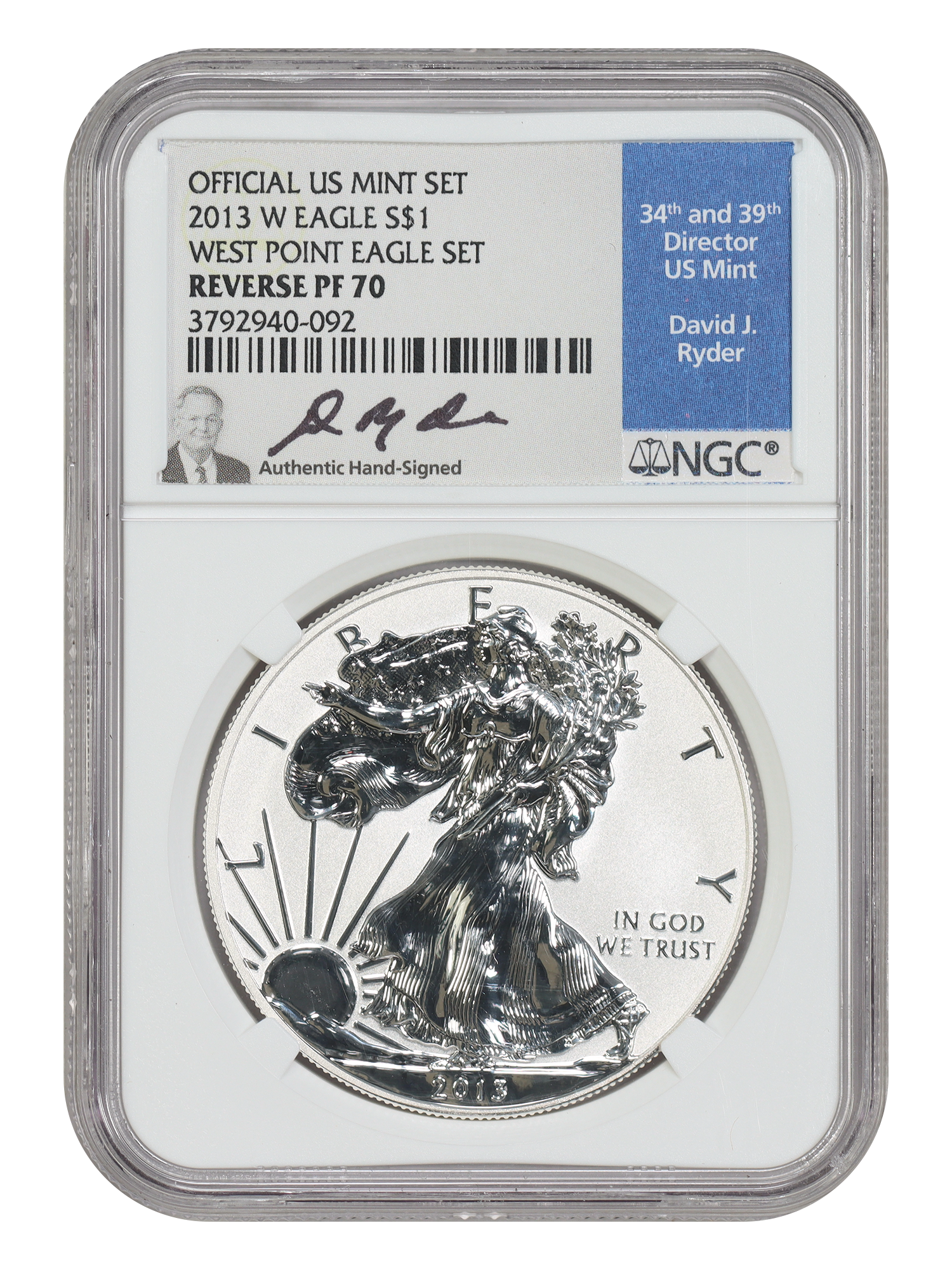 2013-W $1 Reverse Proof West Point Mint Set