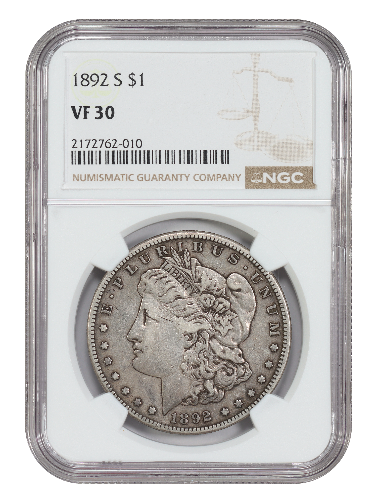 1892-S $1
