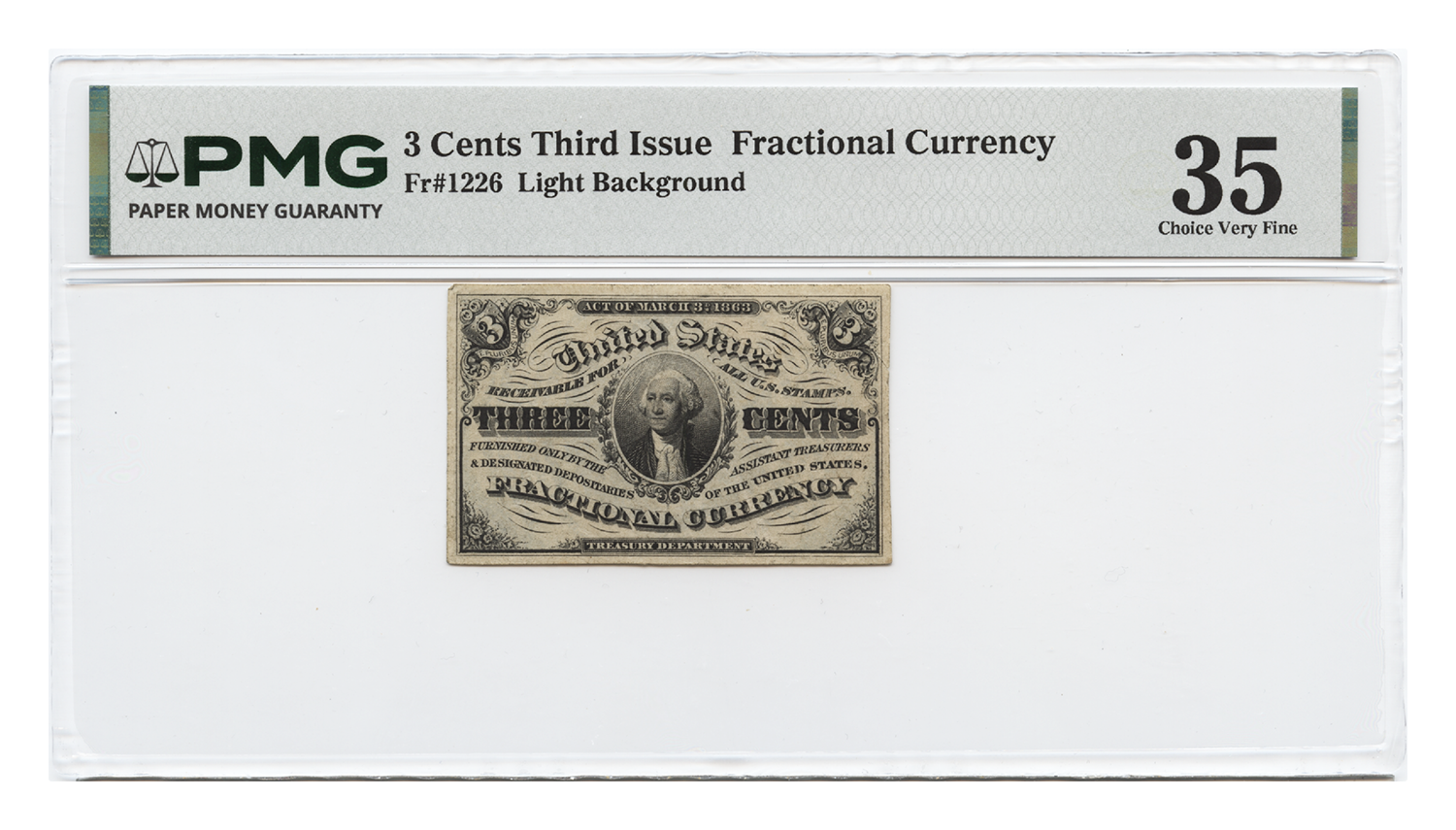 Third Issue - 3 Cents