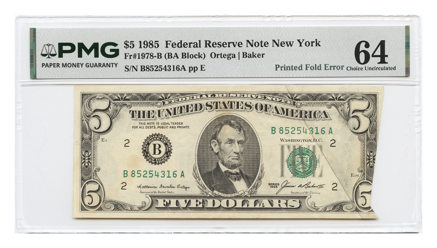 1985 - $5