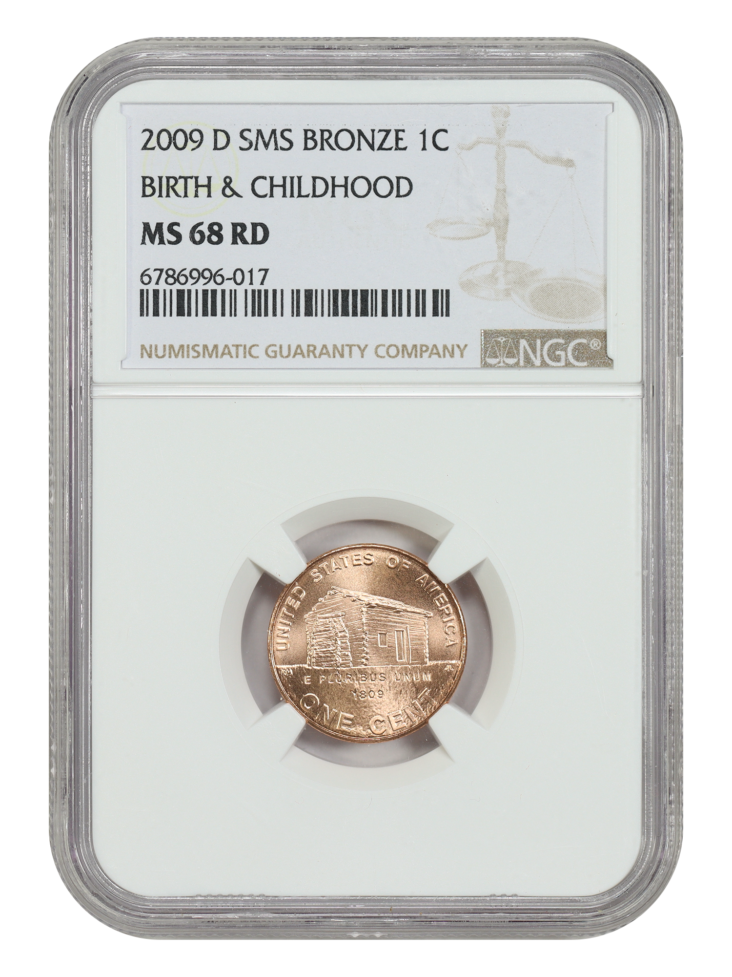 2009-D 1C Lincoln-Early Childhood Satin Finish, RD
