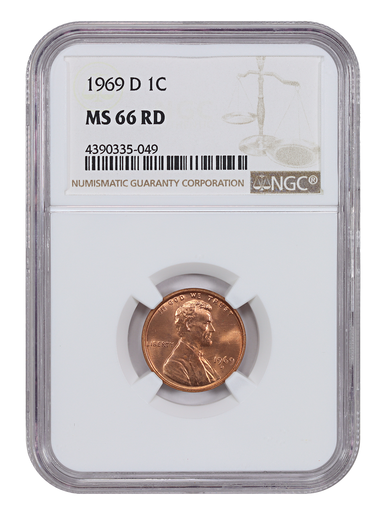 1969-D 1C, RD