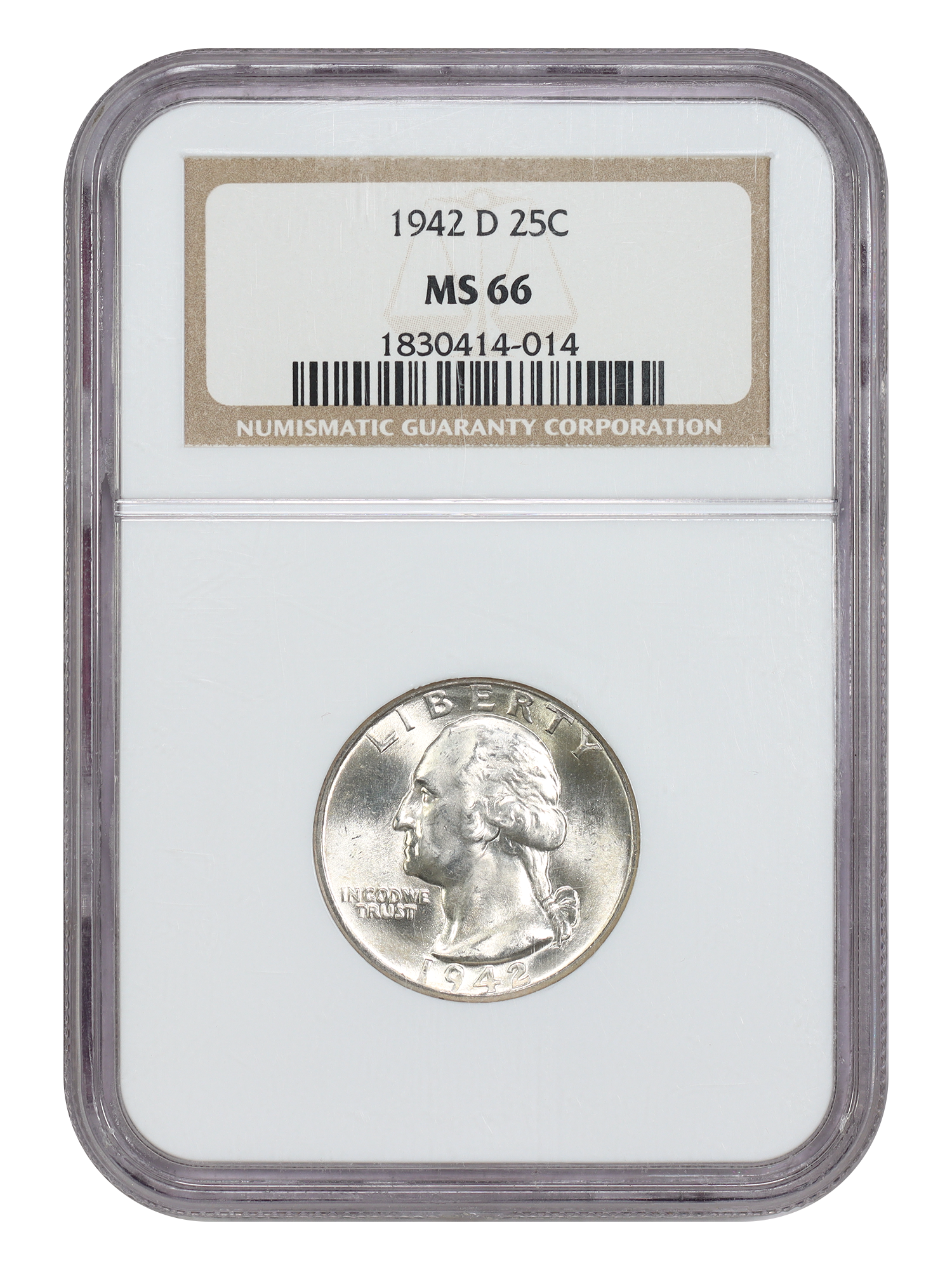 1942-D 25C