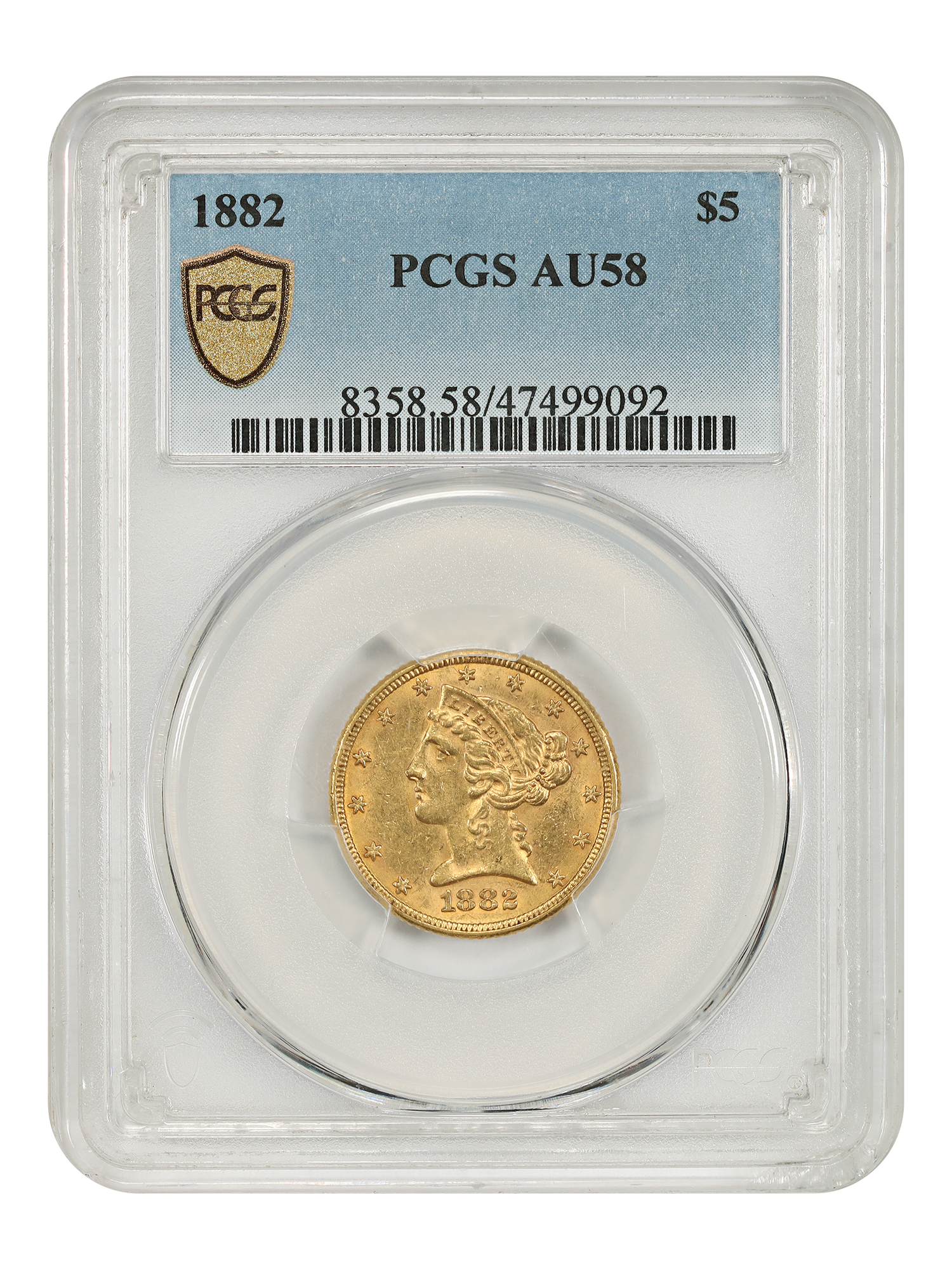 1882 $5