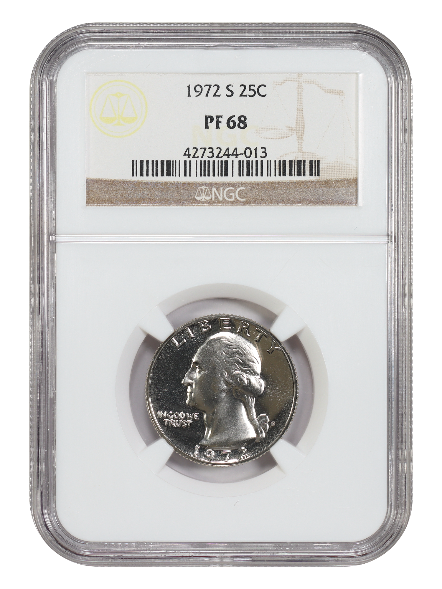 1972-S 25C