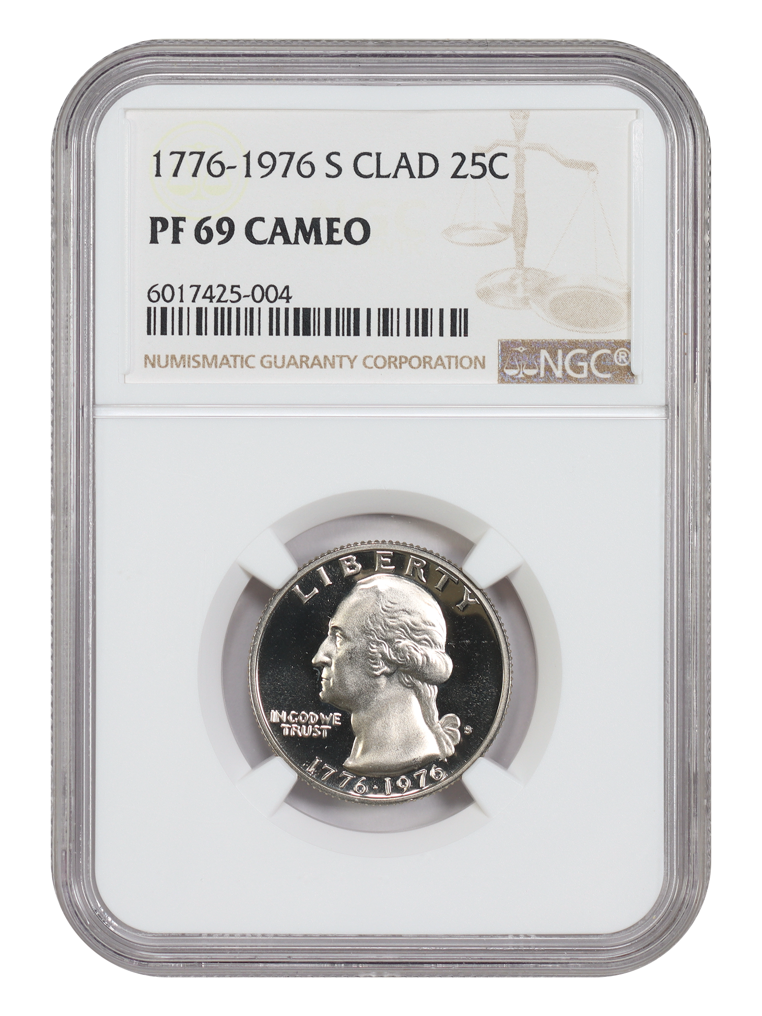 1976-S 25C Clad, CAM