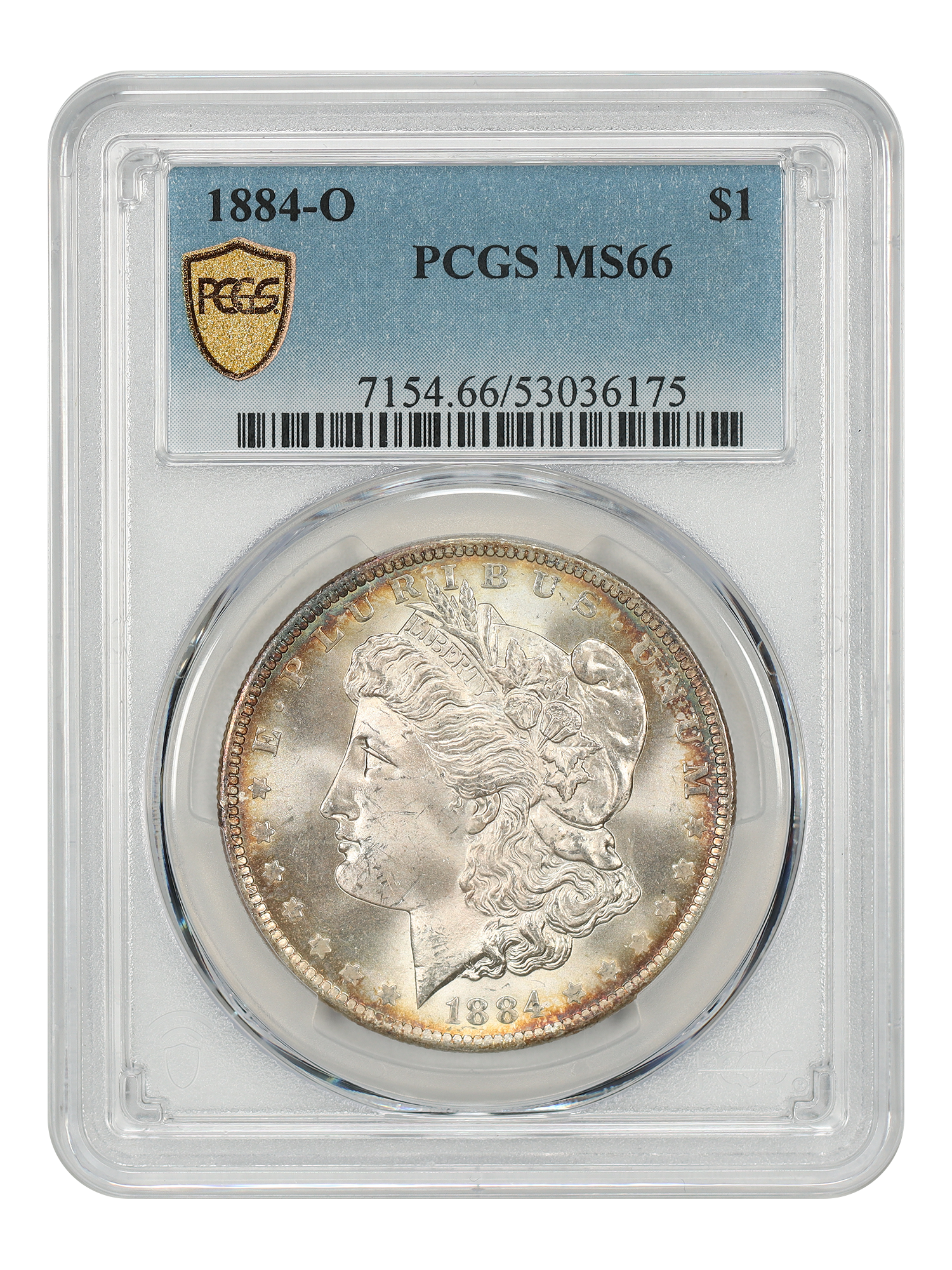 1884-O $1 PCGS MS66