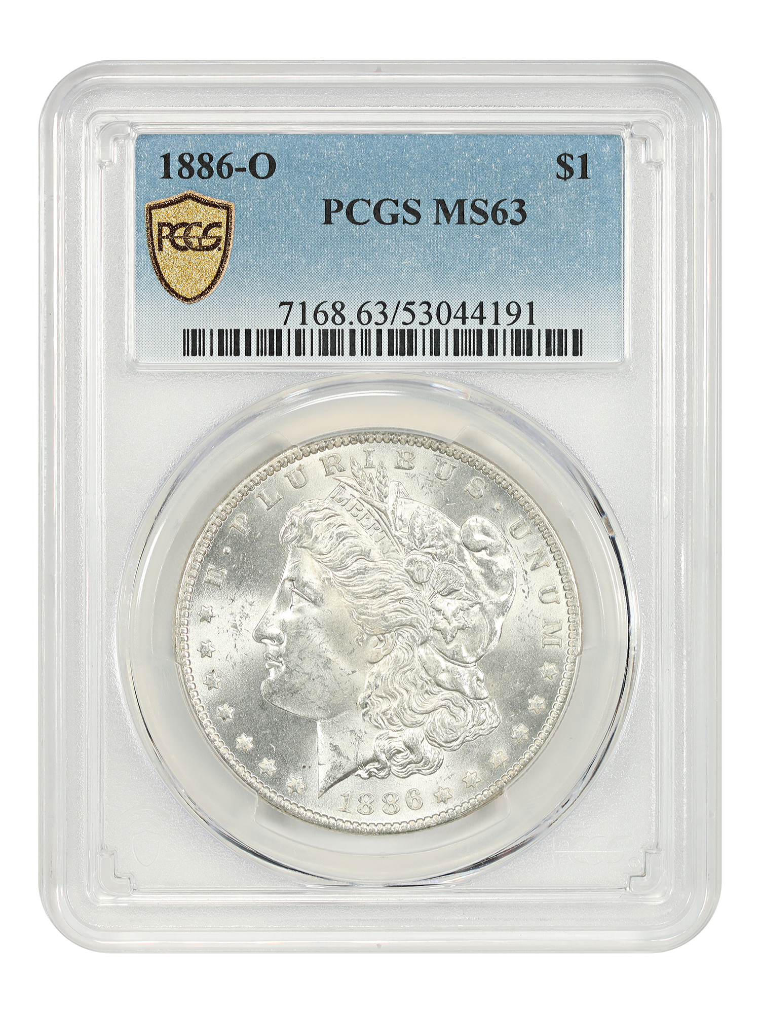 1886-O $1 PCGS MS63