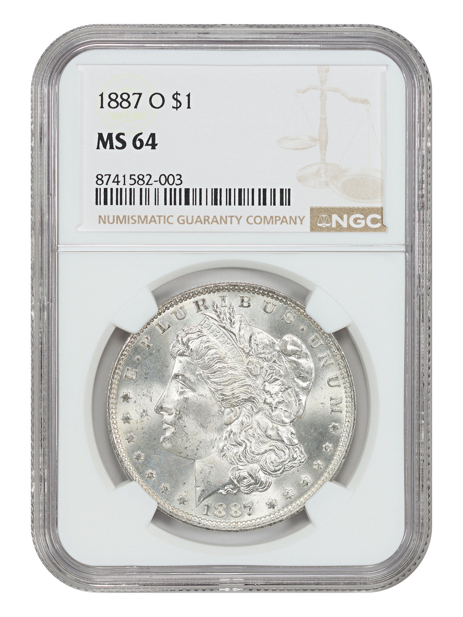 1887-O $1