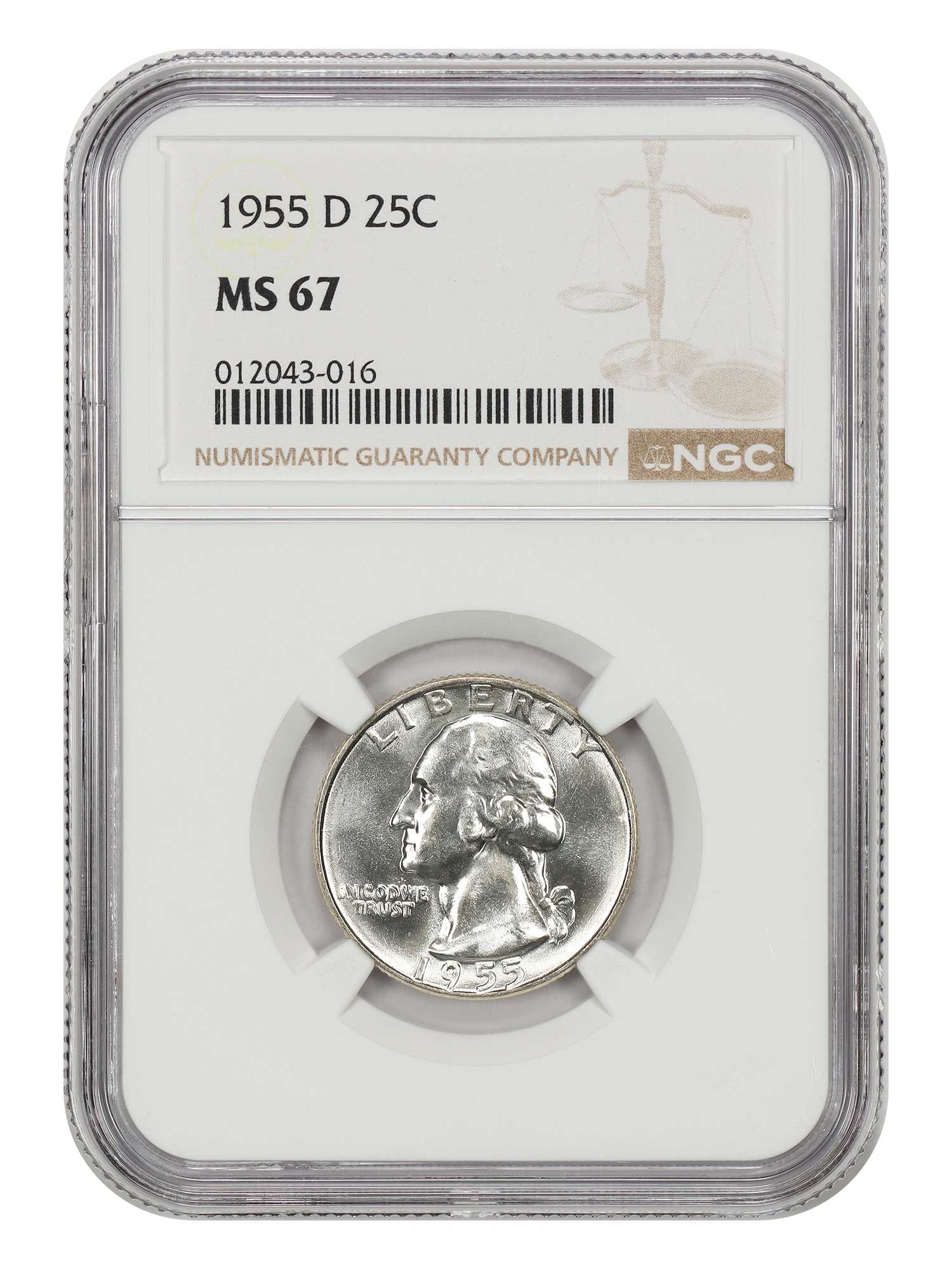 1955-D 25C